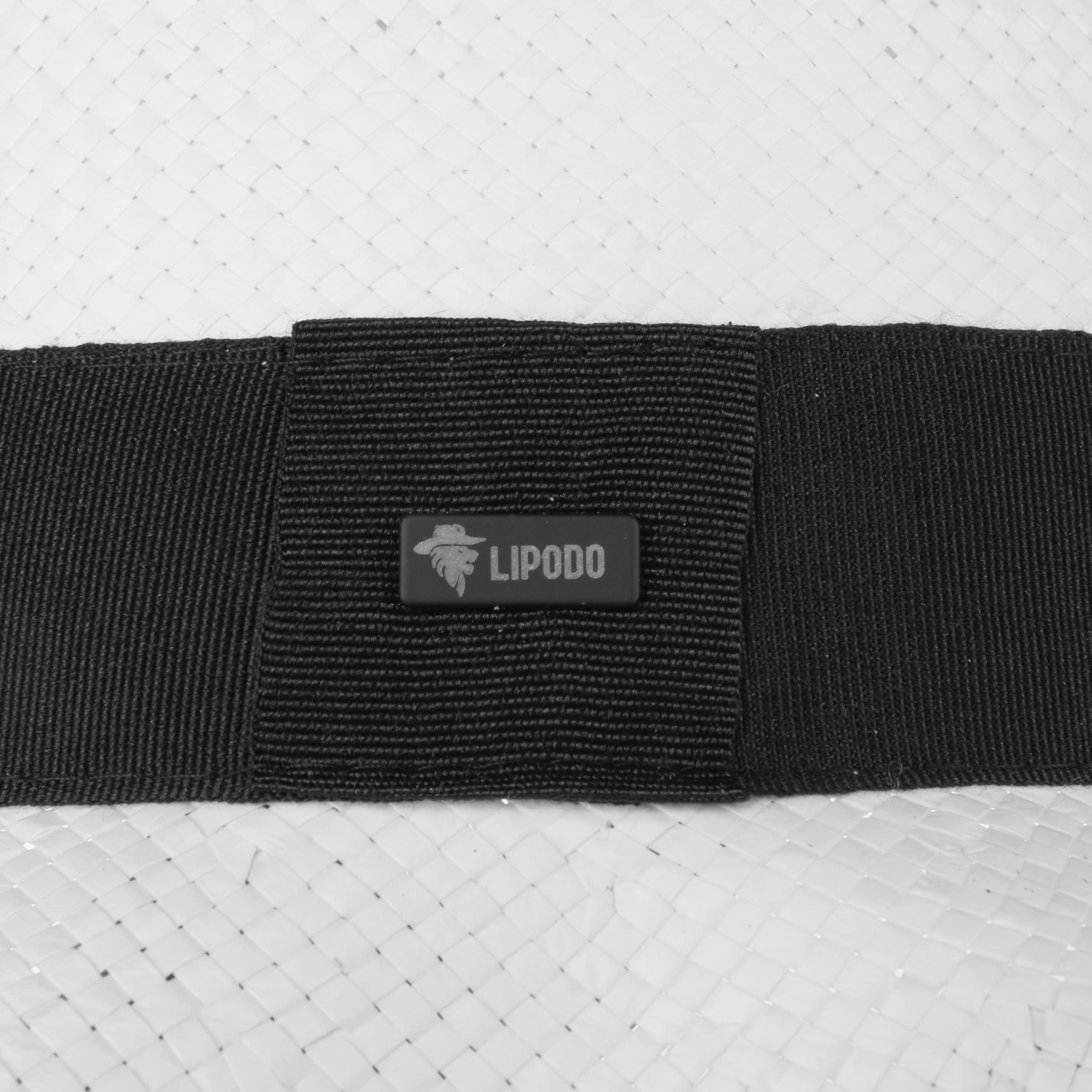 Cappello Di Paglia Lipodo Acapulco - Made In Italy, Con Nastro Grosgrain, Unisex - Foto 2