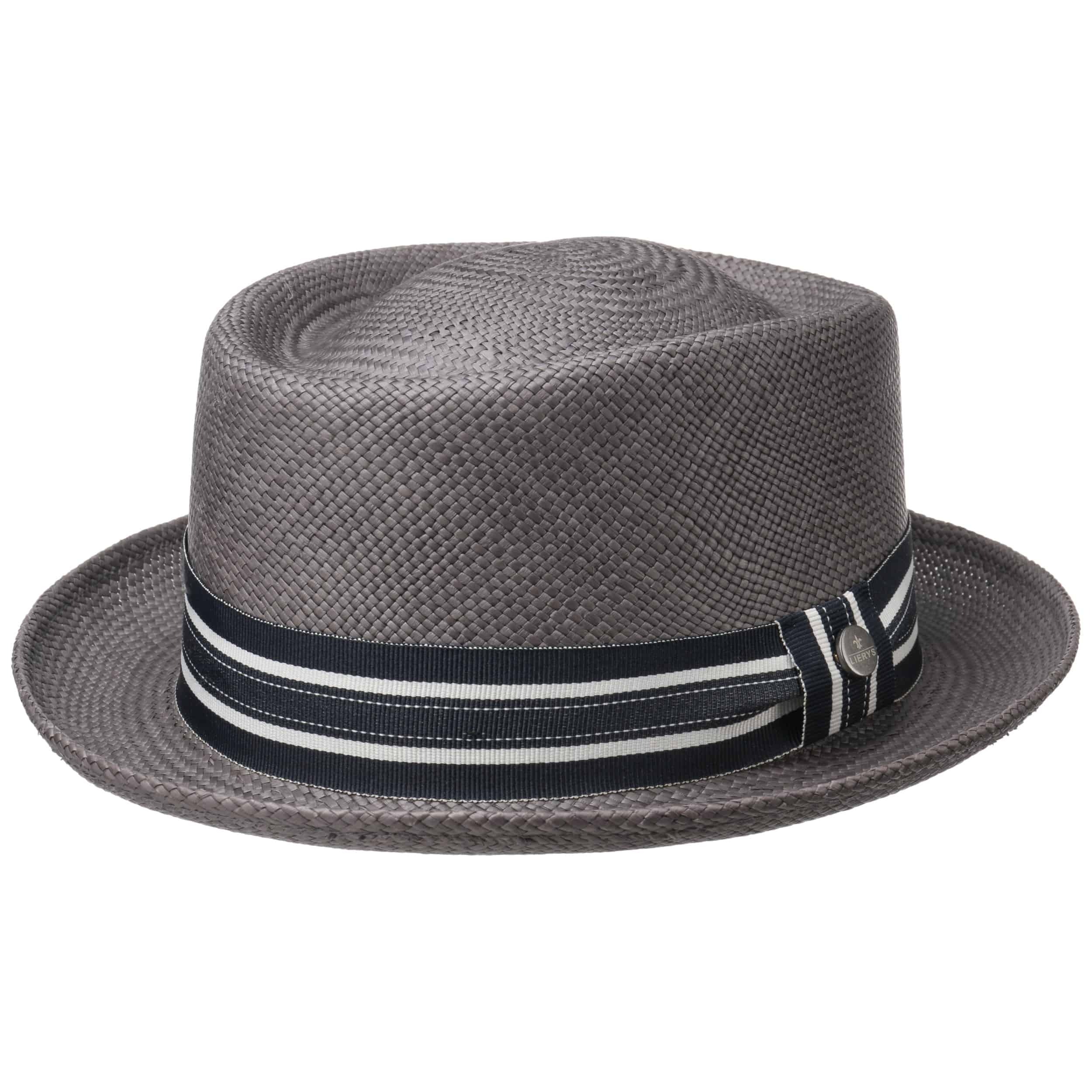 Cappello Di Paglia Toyo Pork Pie - Unisex, Protezione UV 40, Stile Estivo