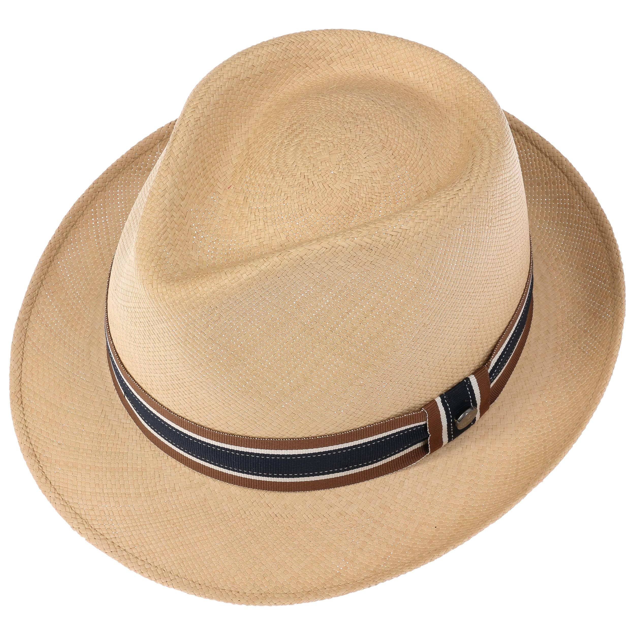 Cappello Panama Fedora Estivo Unisex Pieghevole Con Tesa Corta, In Morbido Poliestere, Ideale Per Spiaggia E Viaggi
