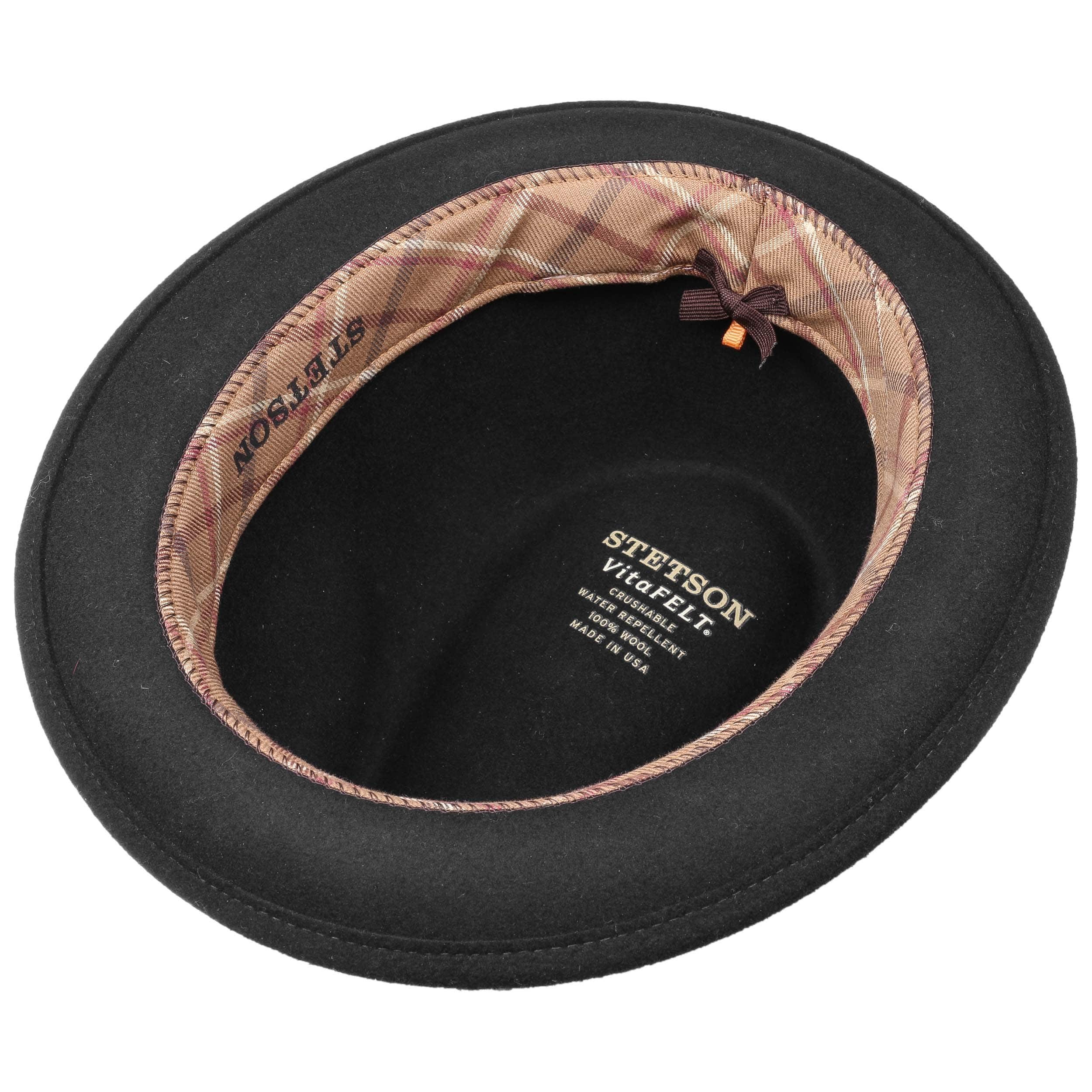 Stetson Stoneport Traveller Cappello VitaFelt In Lana Idrorepellente – Unisex Made In USA
