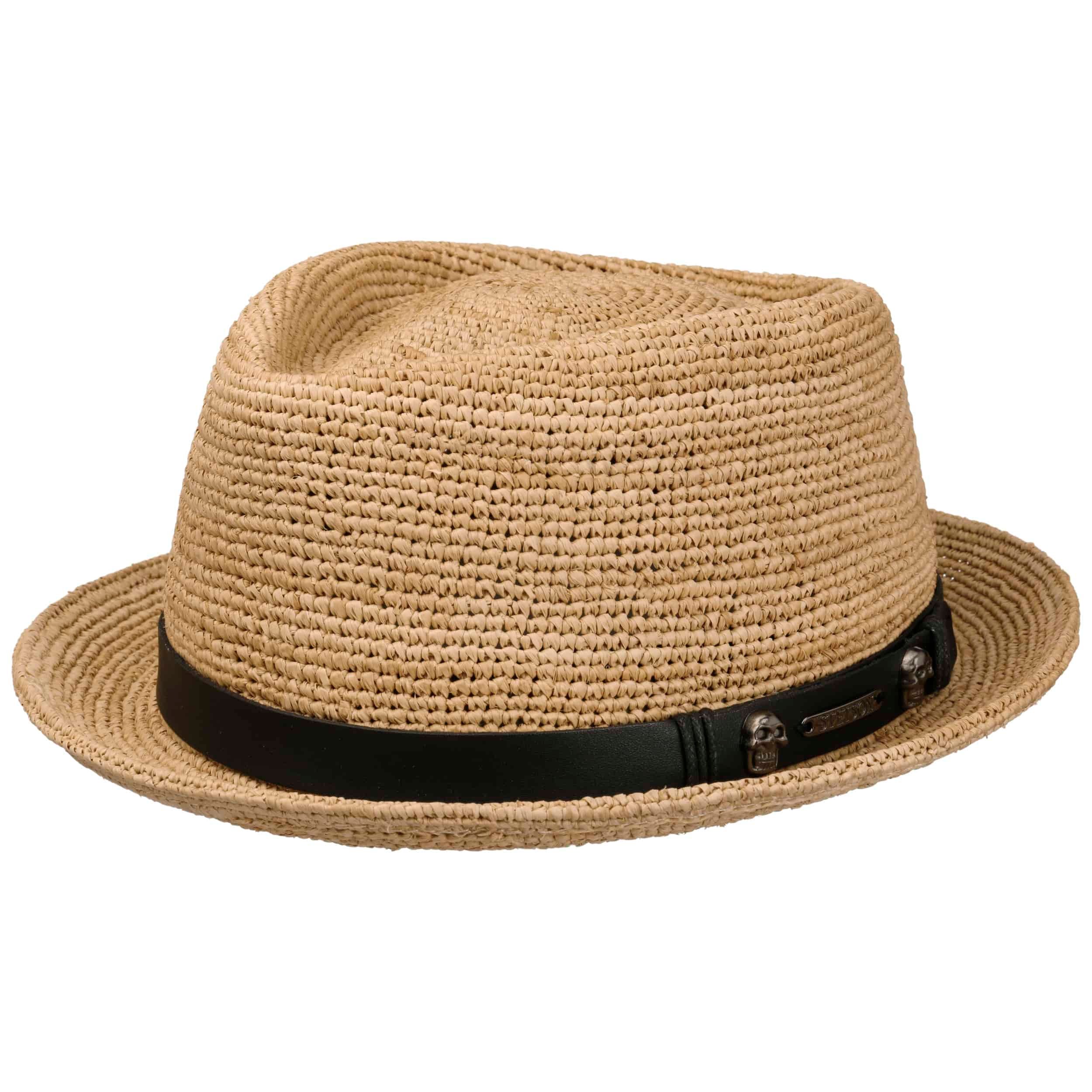 Stetson Cappello in Rafia Crochet Traveller Donna/Uomo - di Paglia da