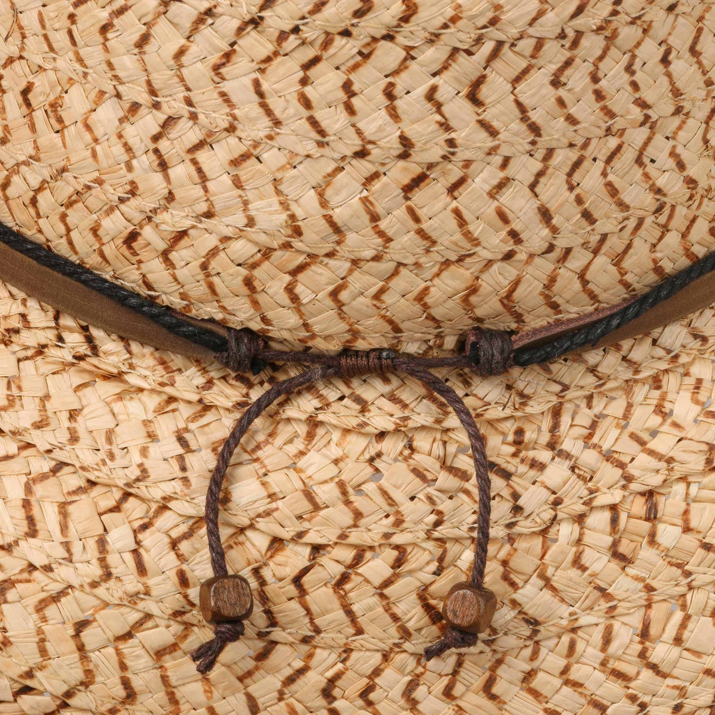 Stetson Cappello In Rafia Terlaco Pork Pie Uomo/Donna - Estivo Cappelli Da Spiaggia Sole Primavera Estate Xl 60 61 Cm Natura 119857989