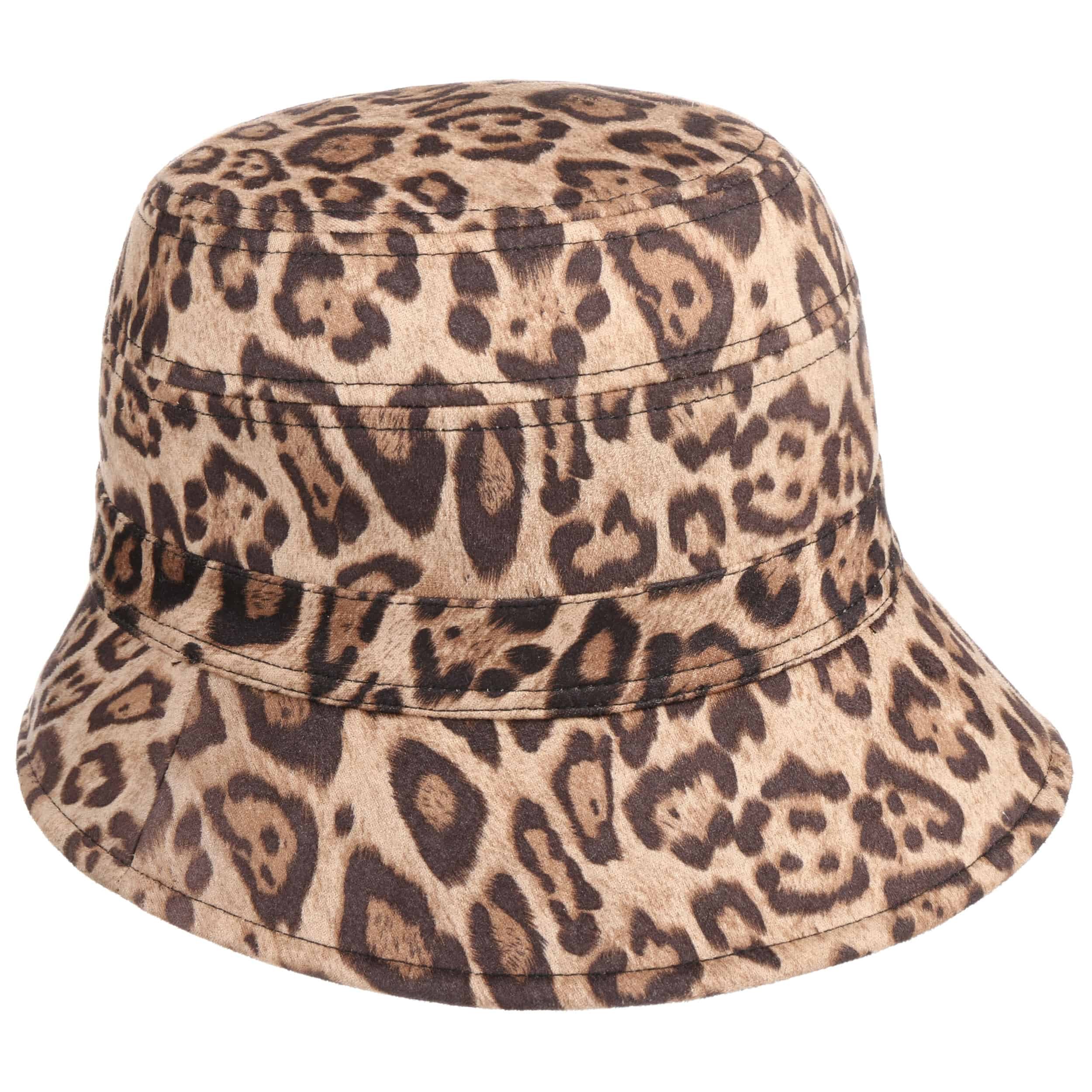 Cappello Da Sole Reversibile Con Stampa Leopardata – Unisex, In Tela, Circonferenza 56-58 Cm – Ideale Per Spiaggia, Pesca E Attività All'aperto