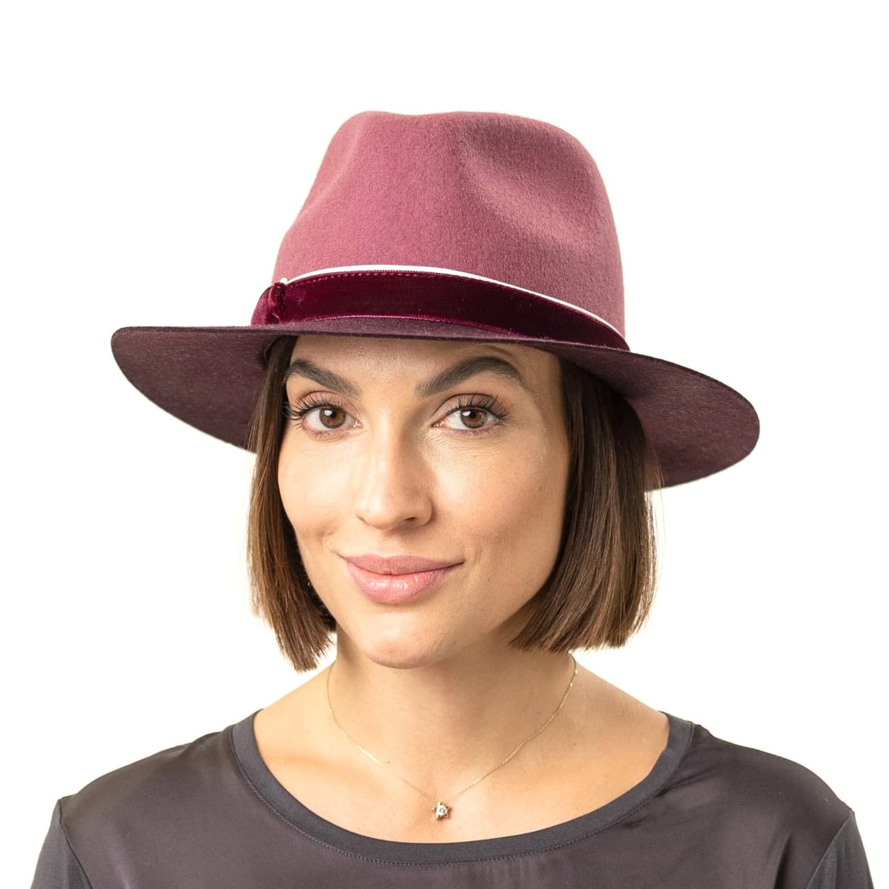 Glen Grant 10 Gladwin Bond Louis Stiff Snap Brim 100% Wool