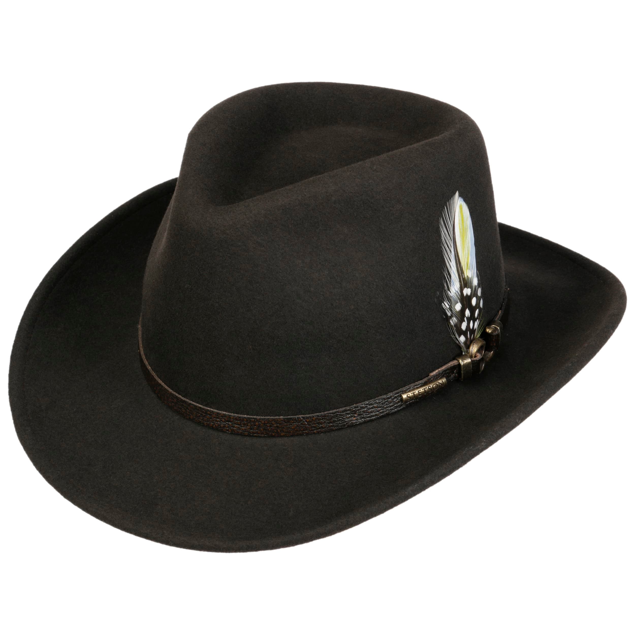 Cappello western woolfelt by Stetson – Antica Cappelleria Troncarelli