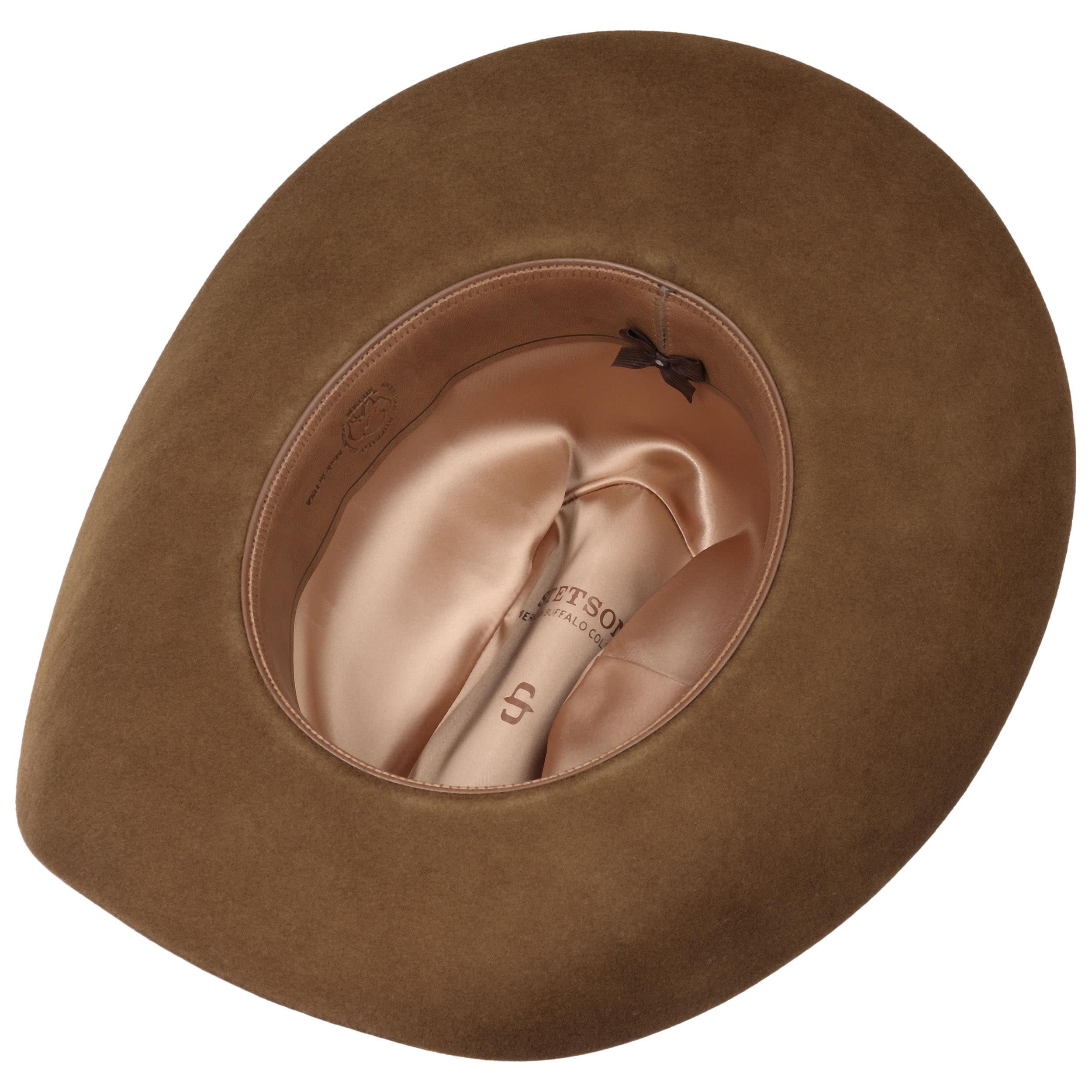 Mountie Style Brown Leather Hat Band for Stetson Montana Peak 23 1/2 Length Mountie Style Brown Leather Hat Band for Stetson Montana Peak 23 1/2 Length