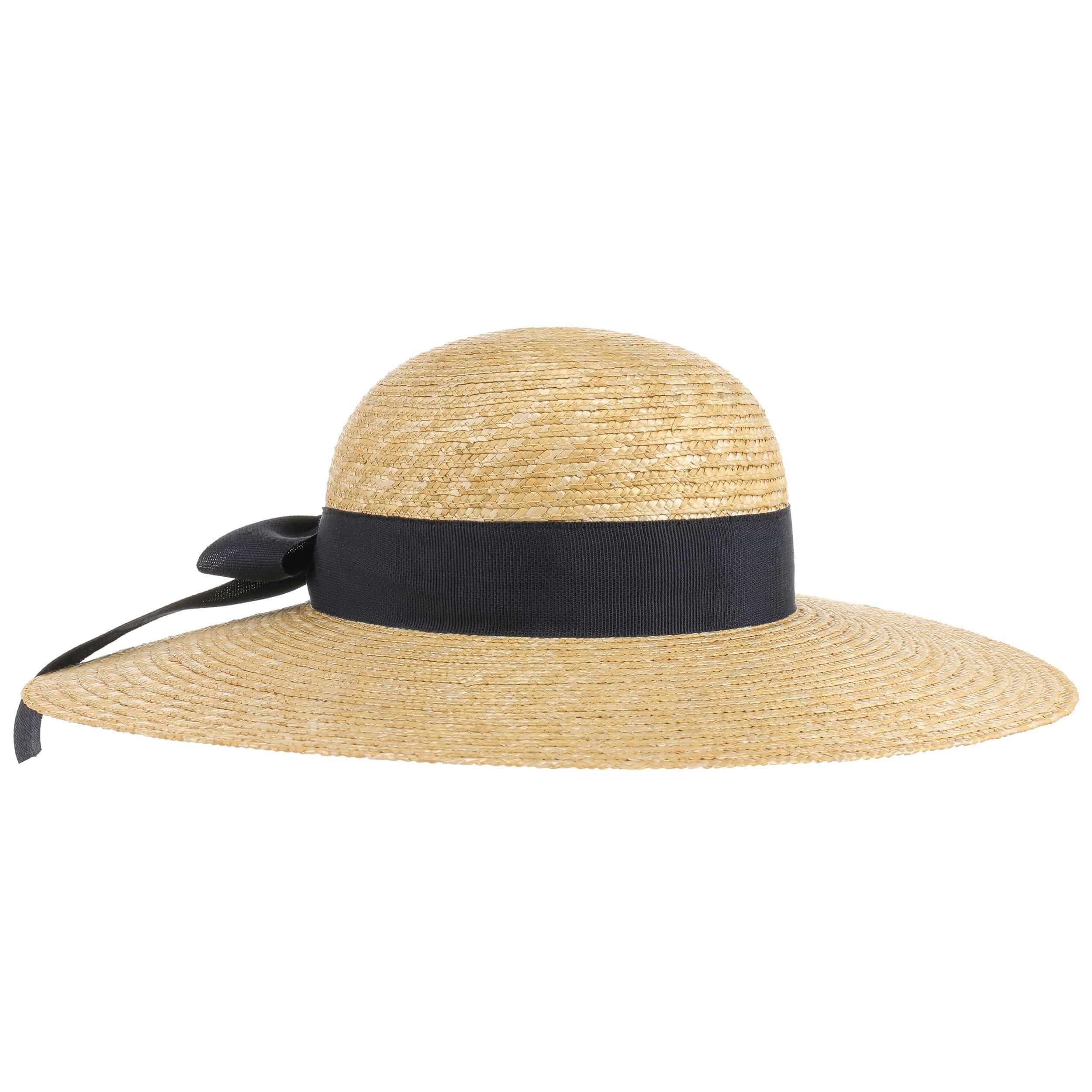 Cappello Di Paglia Oversize Kimly Cage - Tesa Larga, Pieghevole, Per Donna, Circonferenza 55.9-57.9 Cm