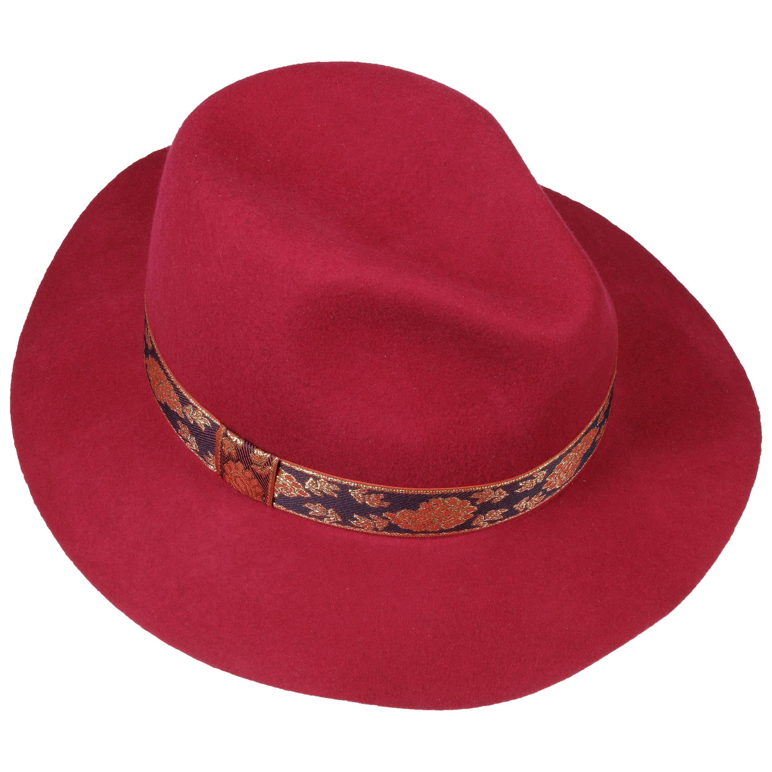 CAPPELLO TESSUTO LANA MARRONE MADE IN ITALY - Foto 12