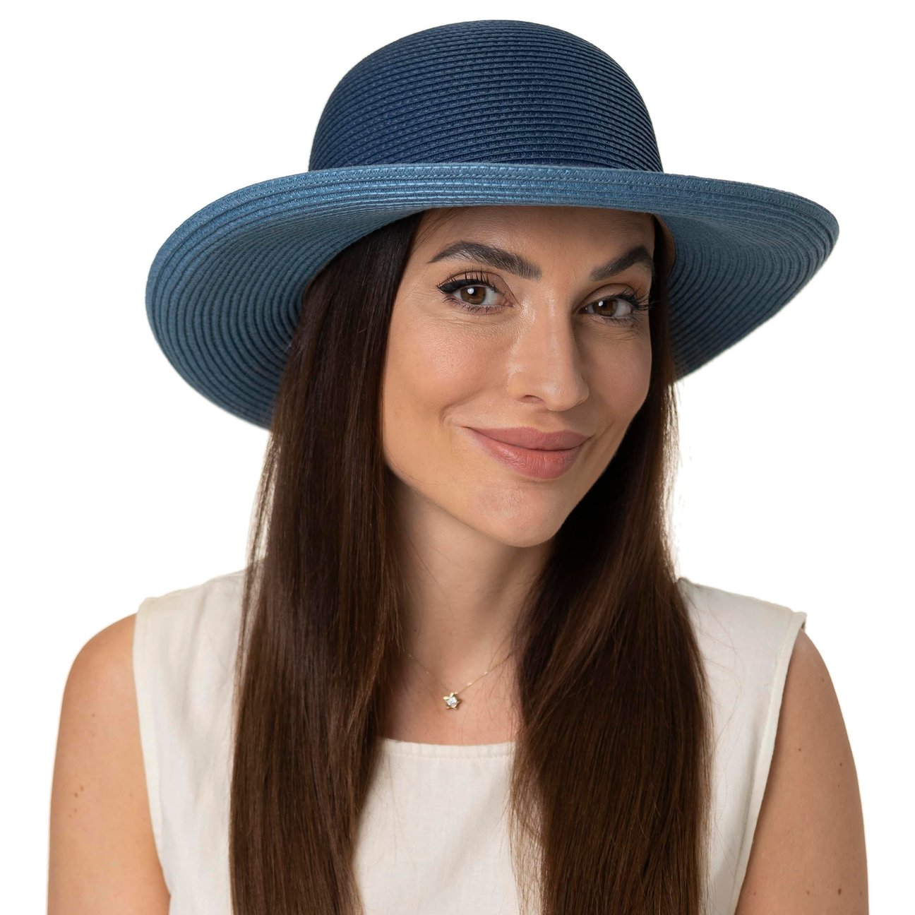 Stetson Cappello in Rafia Decato Traveller Uomo/Donna - da Sole Estivo