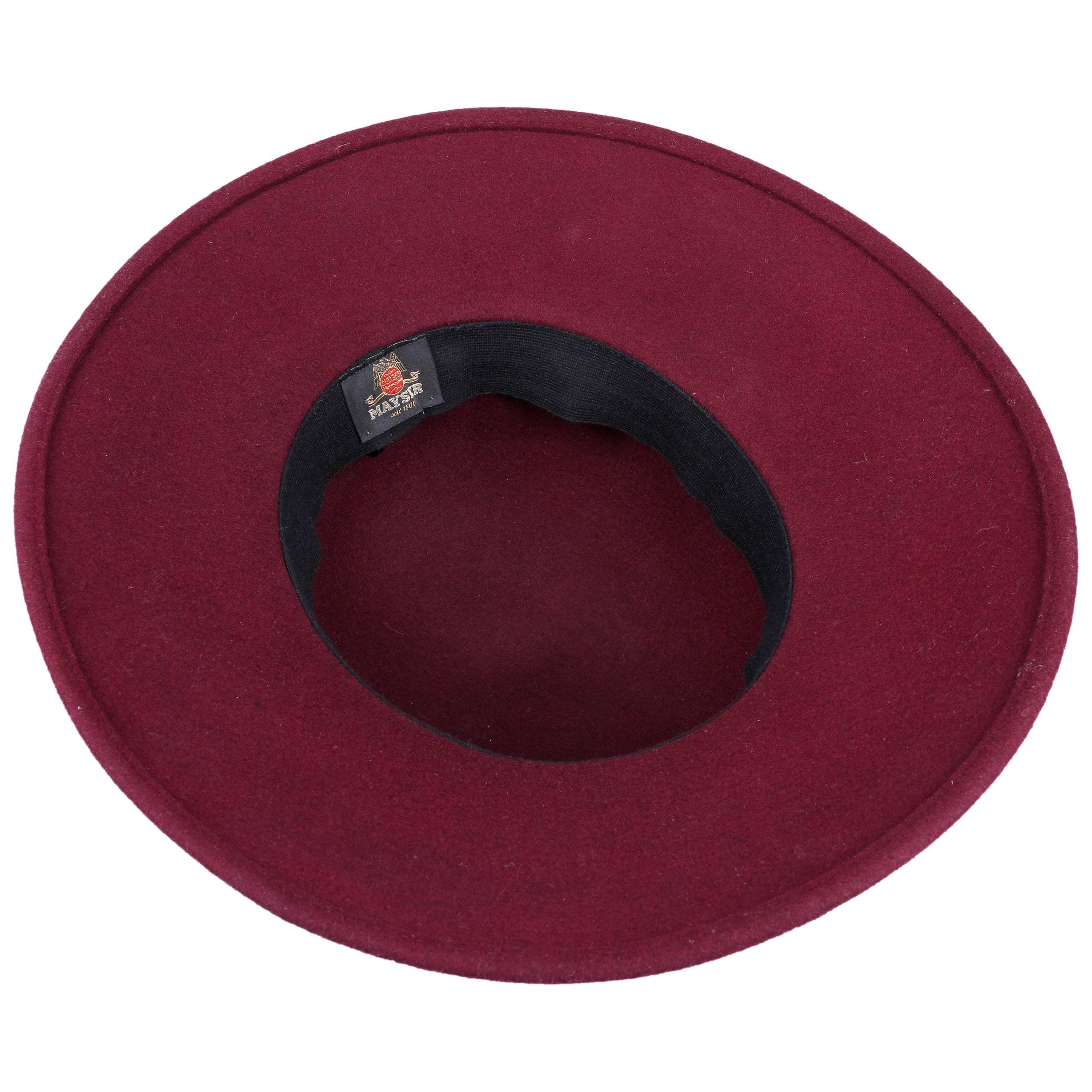 Fedoras Cappelli Da Donna A Tesa Larga Cappello In Feltro Cappello