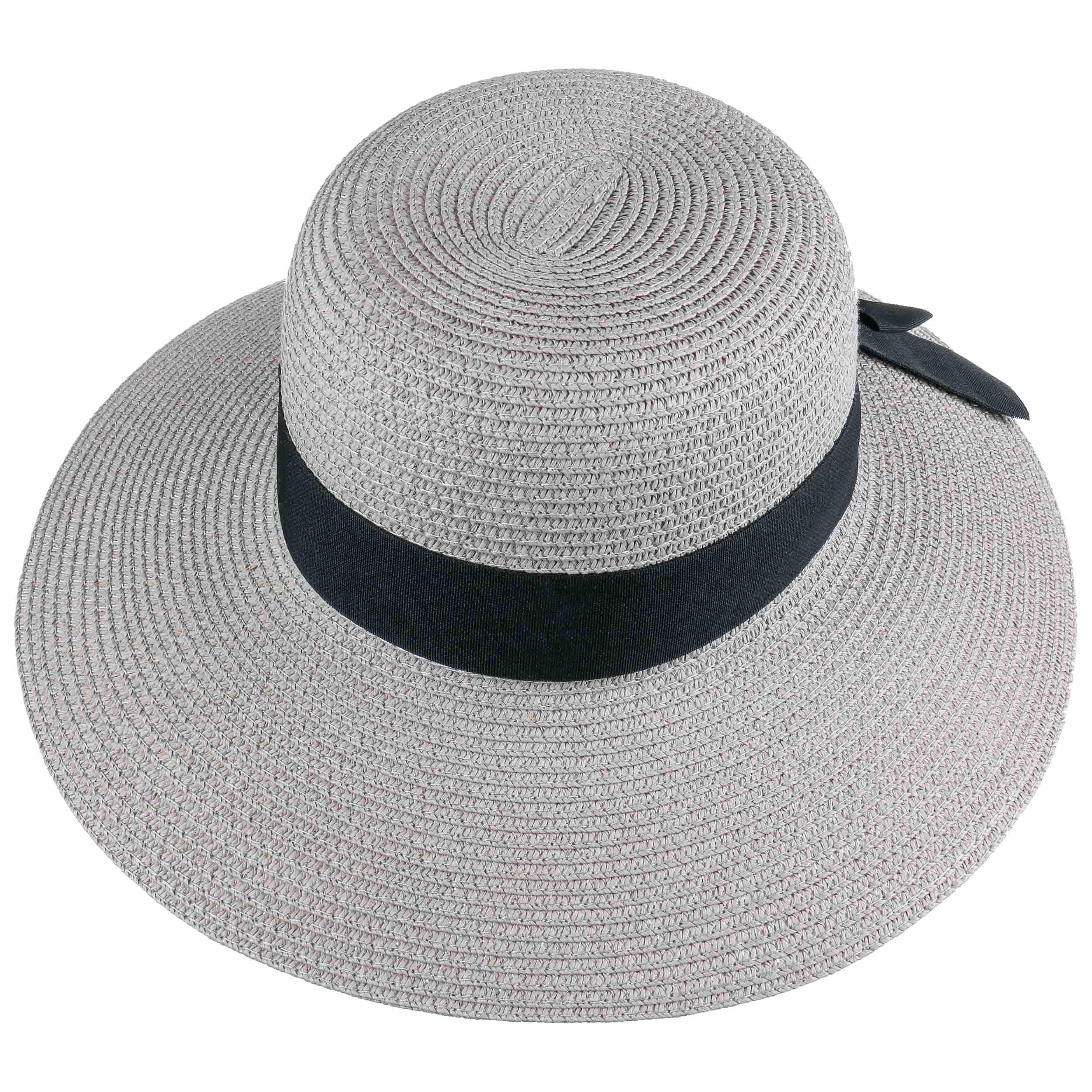 XGOPTS Cappello Da Sole Donna A Tesa Larga - Cappello A Secchiello Estivo Reversibile, Protezione UV Per Spiaggia E Tempo Libero (Arancione-Grigio, 56-60 Cm) - 2