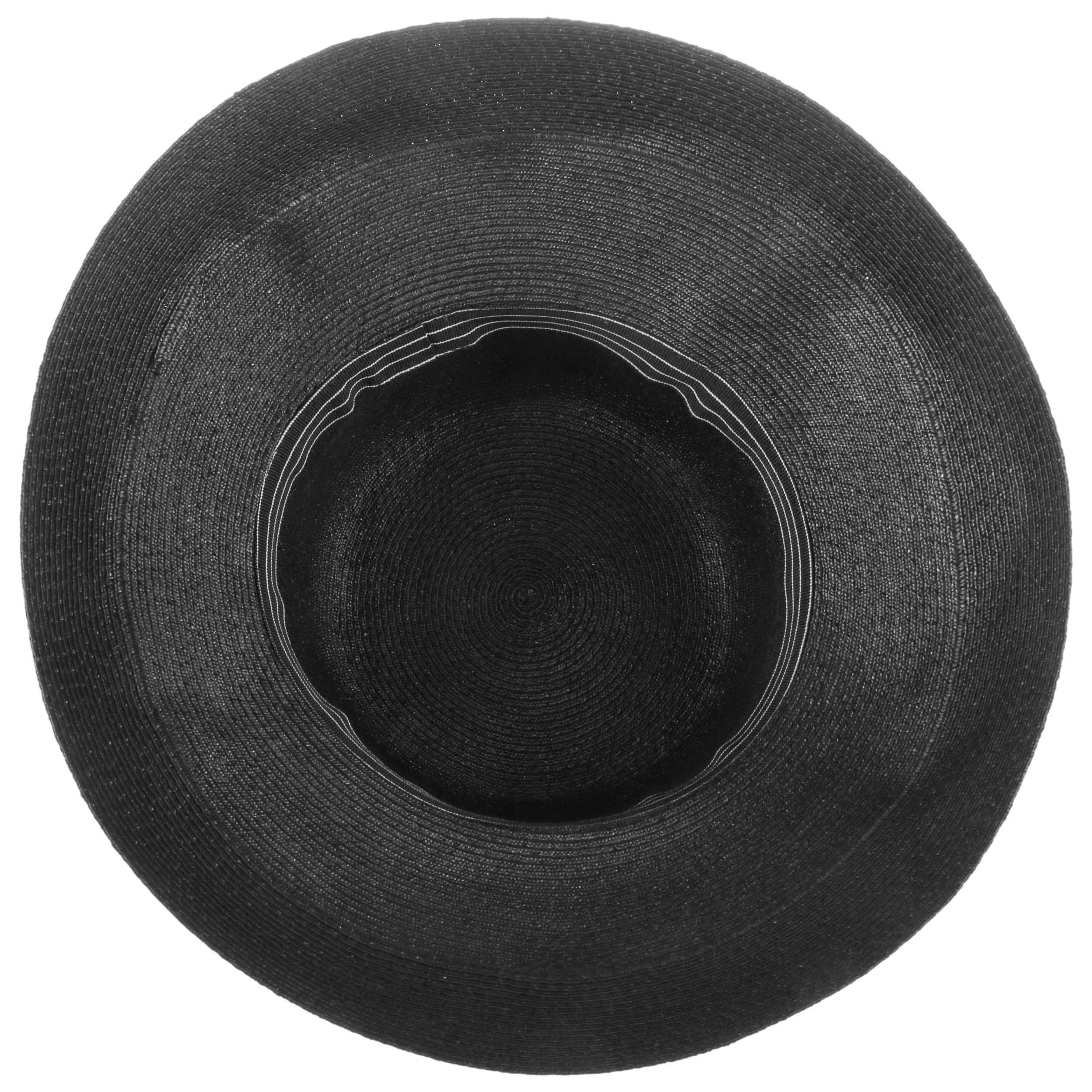 Stetson Bogart Penn Hat Women/Men – Made in The EU Fur Felt Curled Brim with Lining, Grosgrain Ribbon Summer/Winter, blue, 58