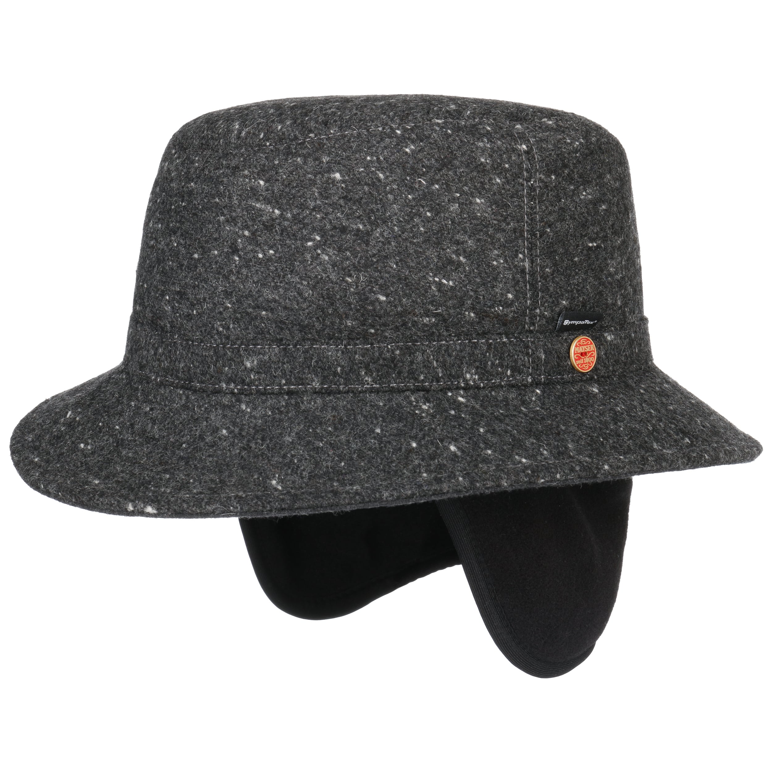 Cappello Invernale In Lana Con Paraorecchie Per Donna E Uomo | Berretto Maglia Con Pompon E Cordino Regolabile | Unisex Per Freddo