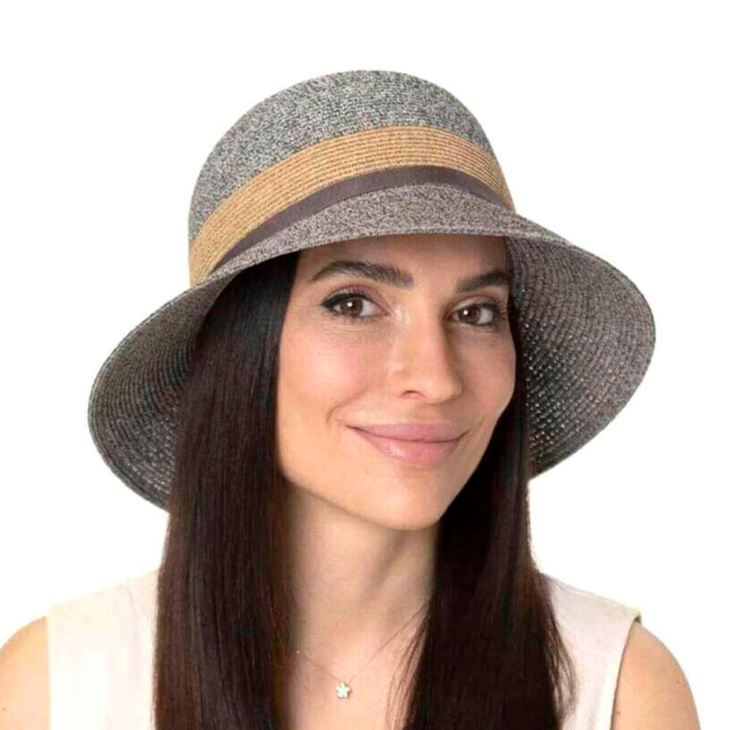 Toyo Bookends Cappello da Donna Contrast Brim Toyo by Stetson - € 89,00