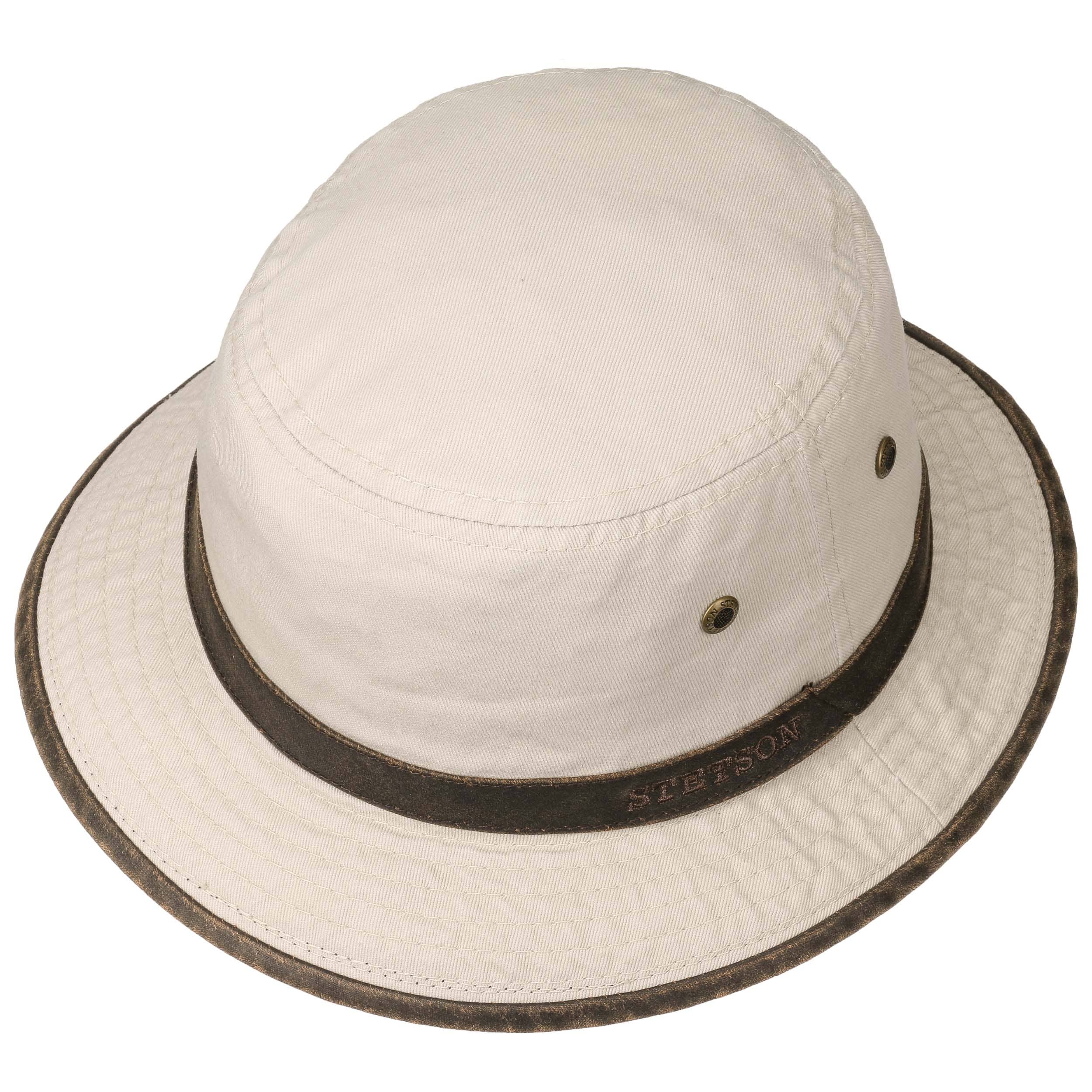 StetsonStetson Cappello da Pescatore Anti UV Ref Uomo Estivo di Tessuto Estate/Inverno Marca 