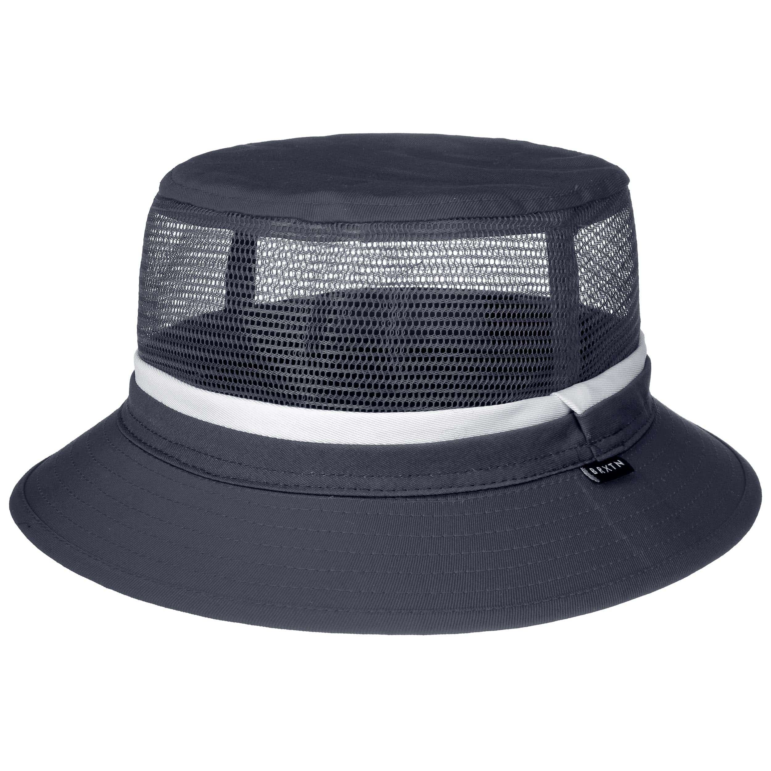 NiceYnn Cappelli da pioggia impermeabili da donna da uomo - Cappello da pescatore antivento a tesa larga UPF 50+, #D Blu marino, L