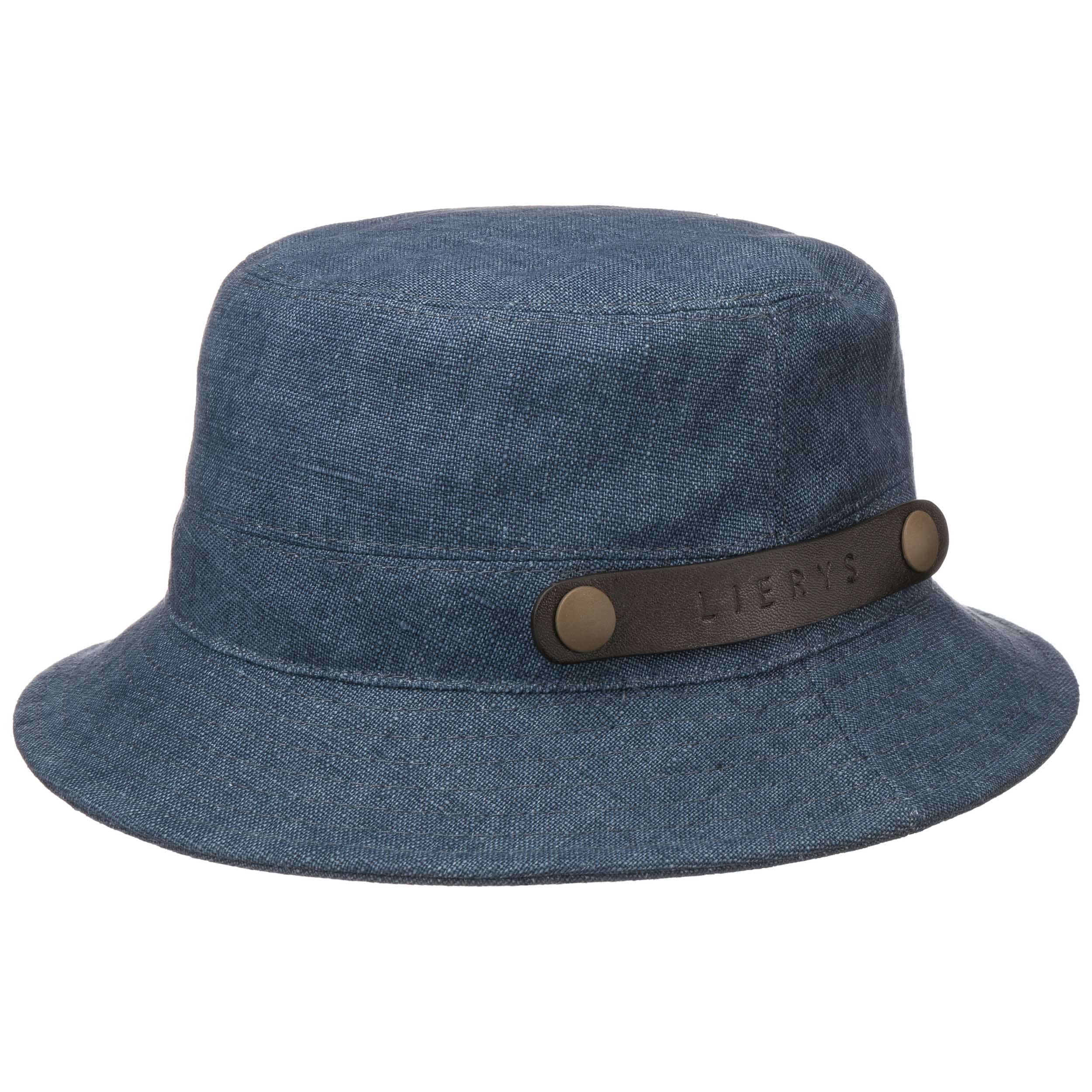 Cappello Da Pescatore Fidra In Cotone Con 3 Leoni D'Inghilterra, Taglia Unica 58/59 Cm, Bianco, Spedizione Rapida