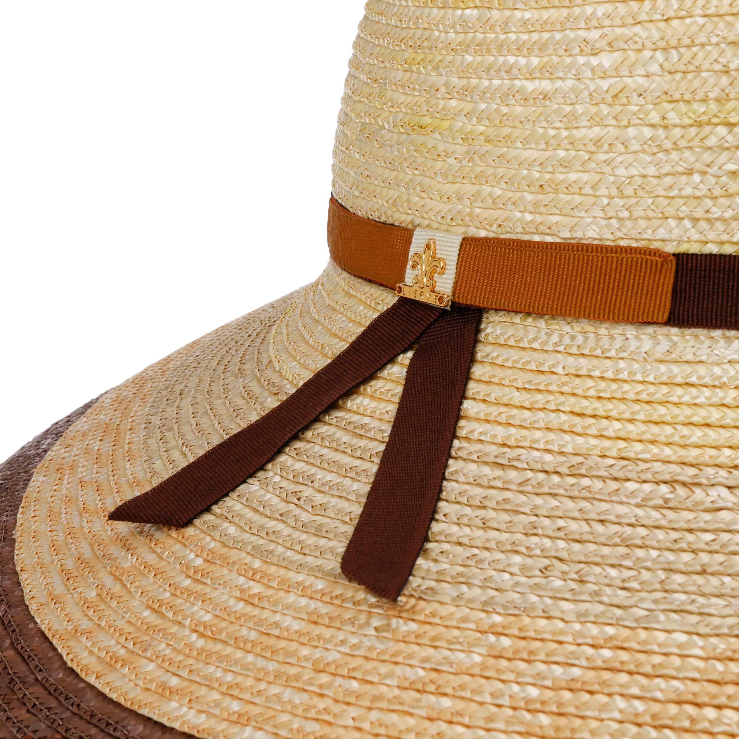 Village Hats Cappello Da Sole In Paglia Naturale - Donna, Taglia Unica, Elegante E Leggero
