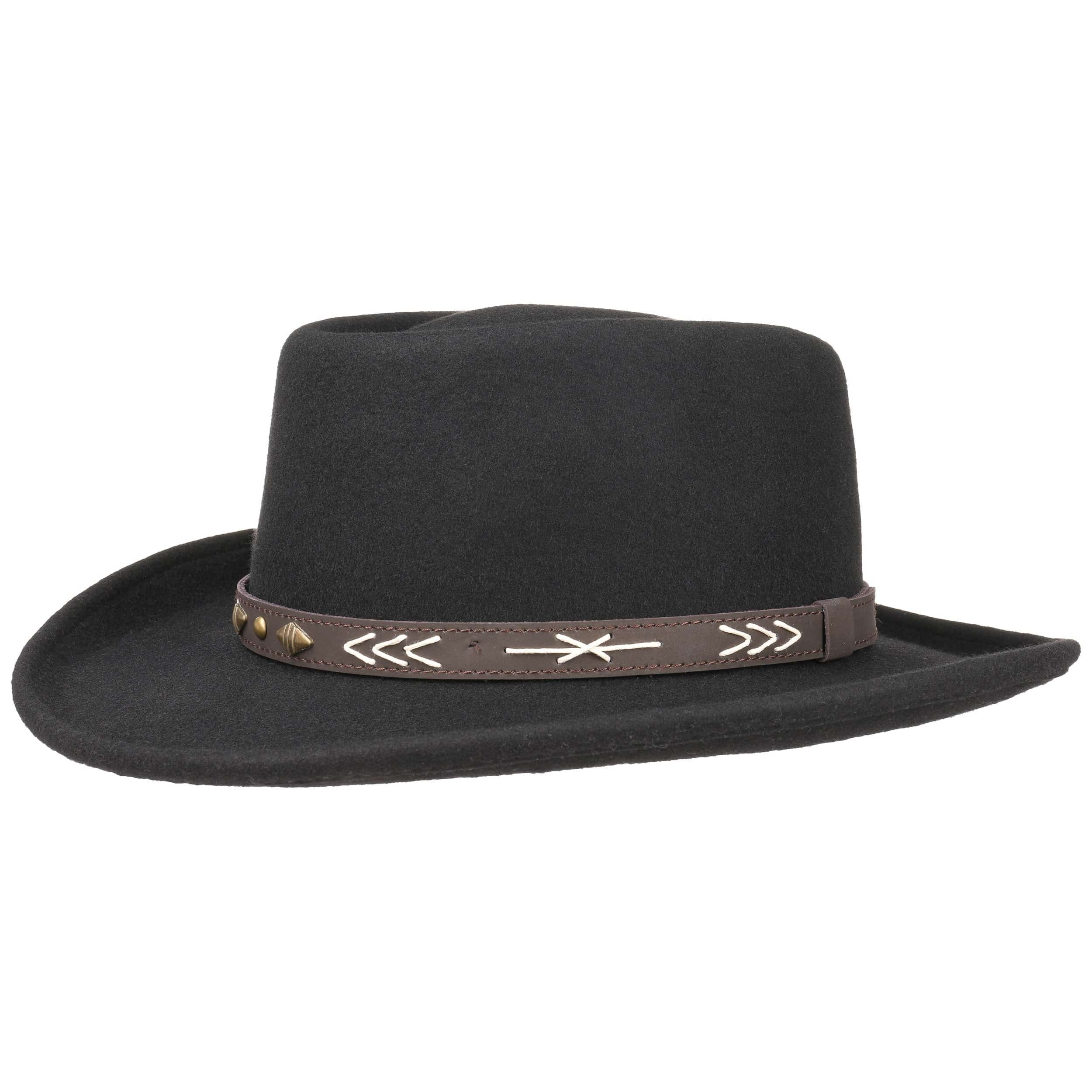 CAPPELLO DA PESCATORE IN FELTRO DI LANA - NERO - DONNA | H&M IT
