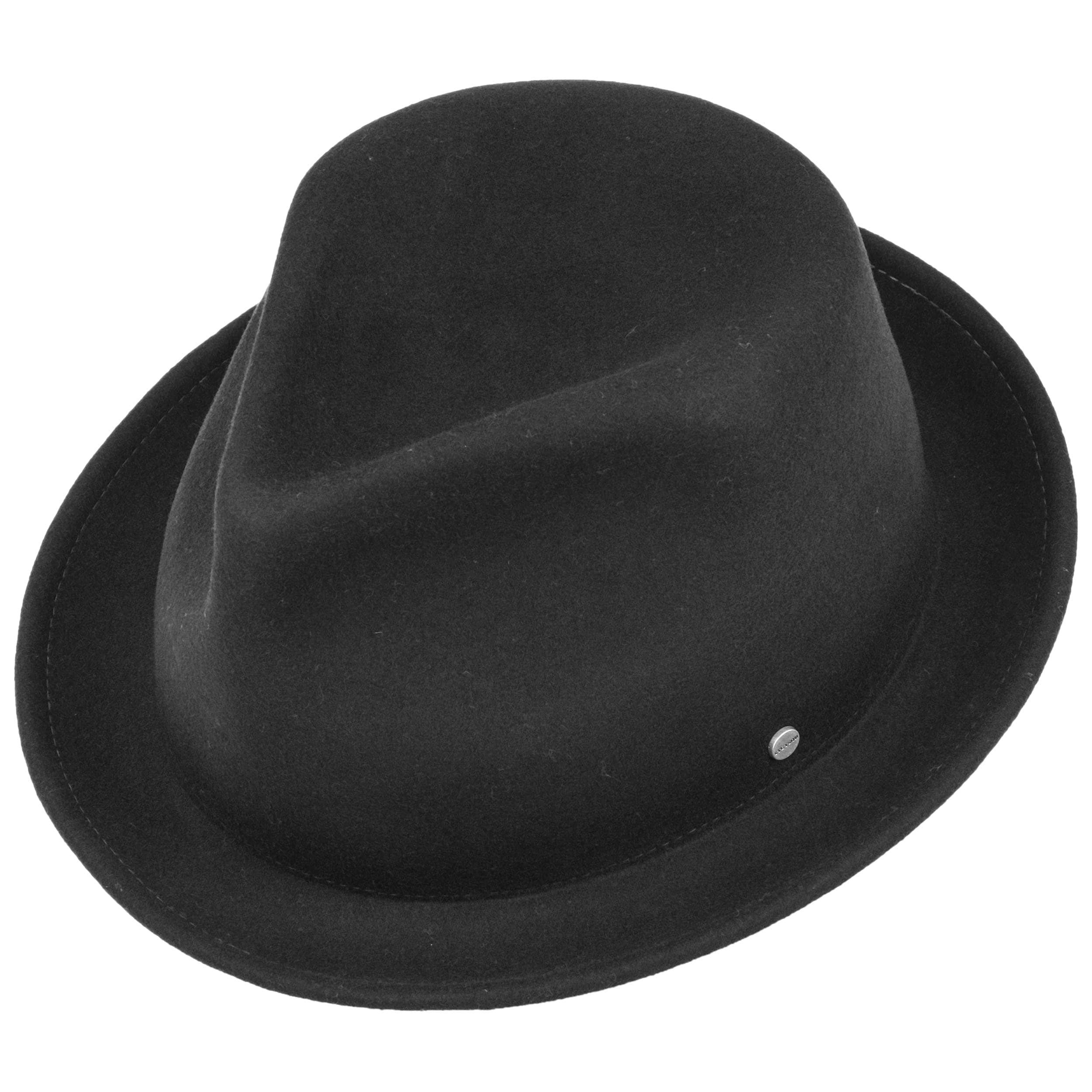 Cappello Fedora In Feltro Di Lana Classic Italy - Impermeabile E Pieghevole, Made In Italia, Ideale Per Viaggi