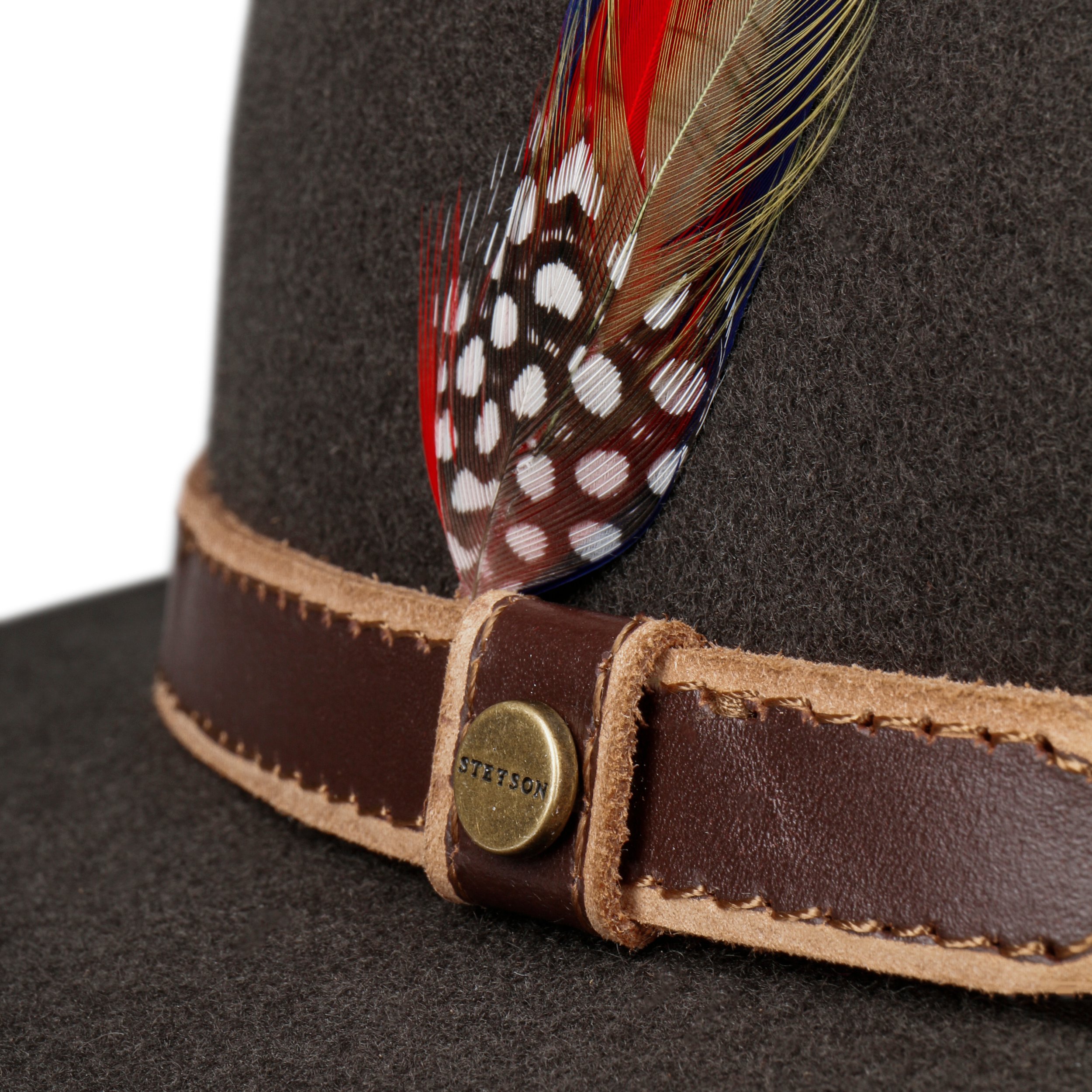 Stetson Cappello di Paglia Fallkirk Traveller