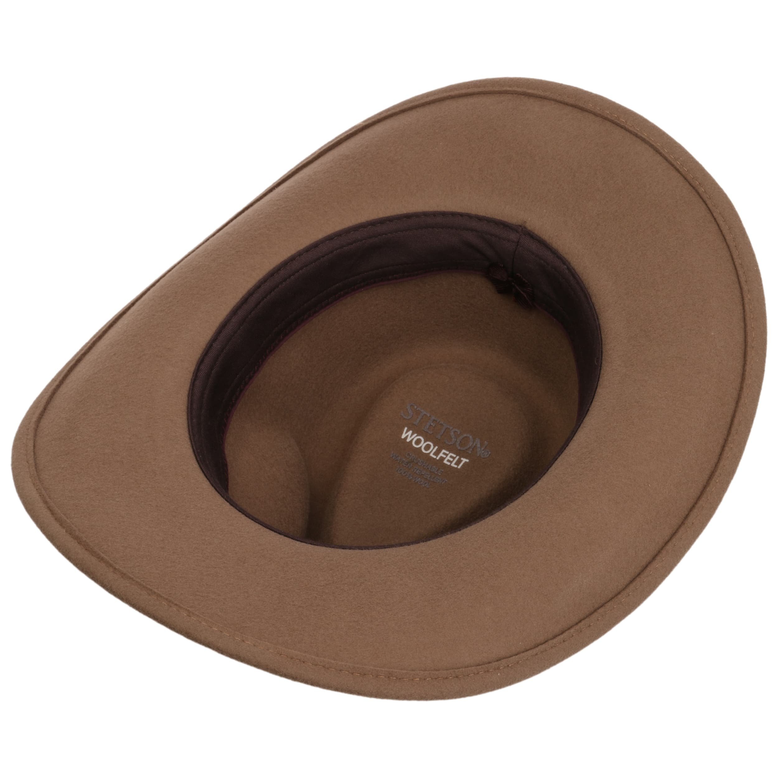 Stetson Cappello In Lana Paxico - Stile Western Unisex - Outdoor Invernale - Idrorepellente E Pieghevole - 3