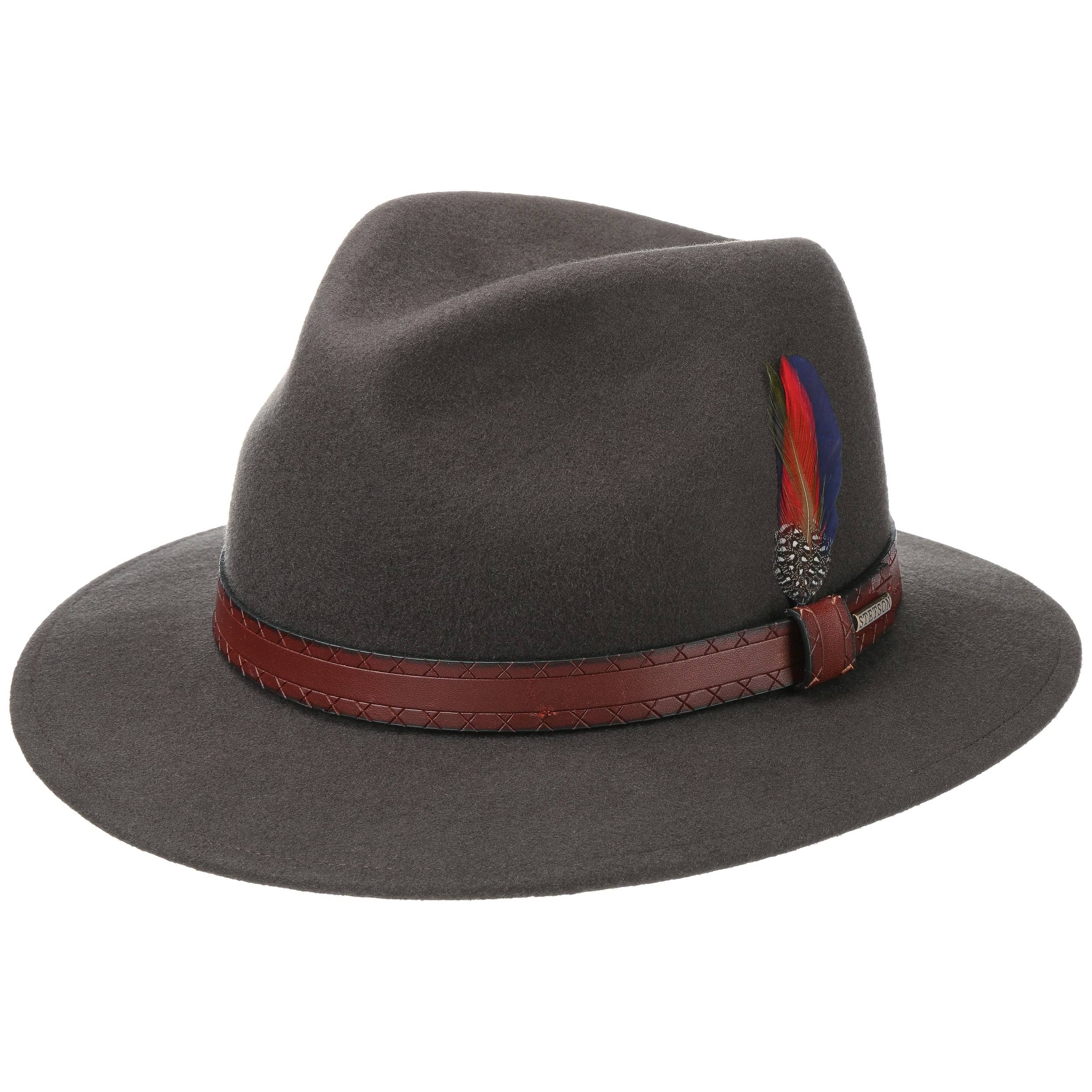 Stetson Oklahoma Cappello Western In Feltro Di Lana - Idrorepellente, Ultraleggero, Con Fascia In Pelle - Foto 9