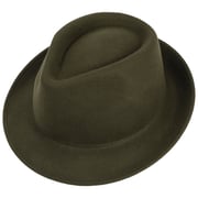 Cappello trilby in rafia rif. 20243