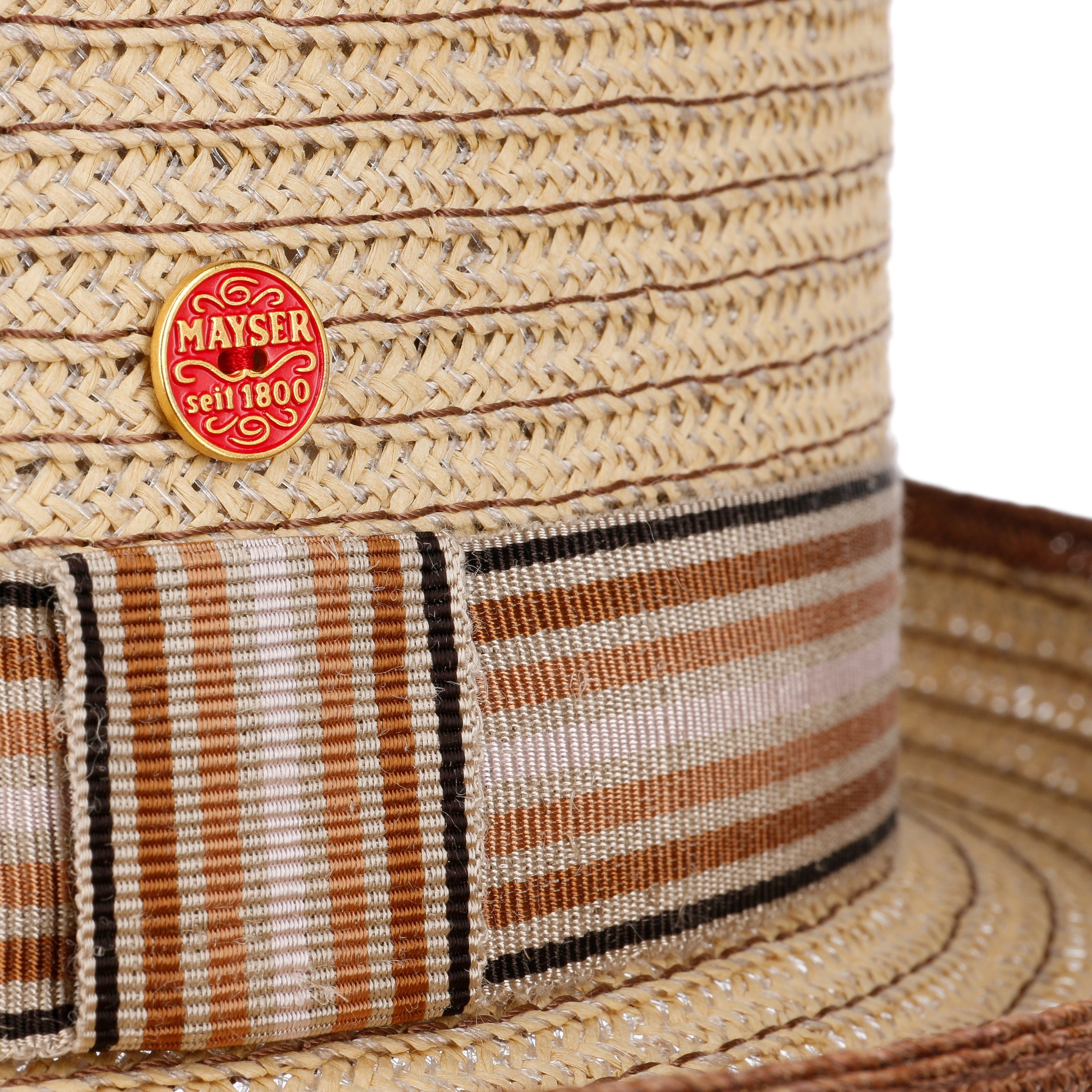 Cappello di Paglia Andy Nature Pork Pie by Mayser --\u003e Cappelli, berretti e  cappellini online ▷ Cappellishop