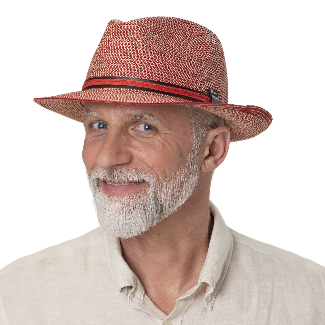 Cappellishop Uomo Bianco Mountain Cappello In Paglia Cappello - Foto 10