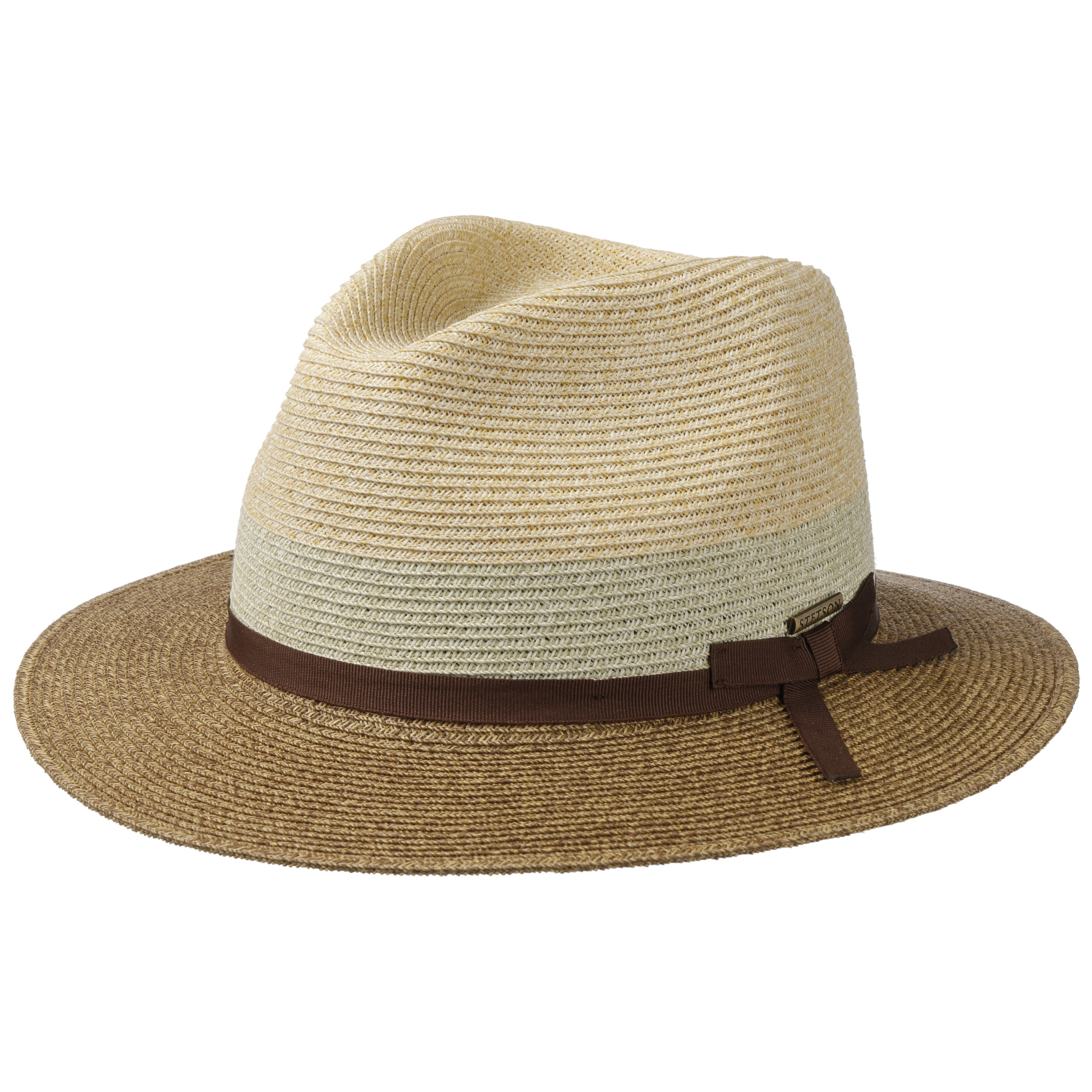 Cappello Stetson Open Road In Paglia - Western Style Unisex Per Uomo E Donna, Made In USA - Foto 13