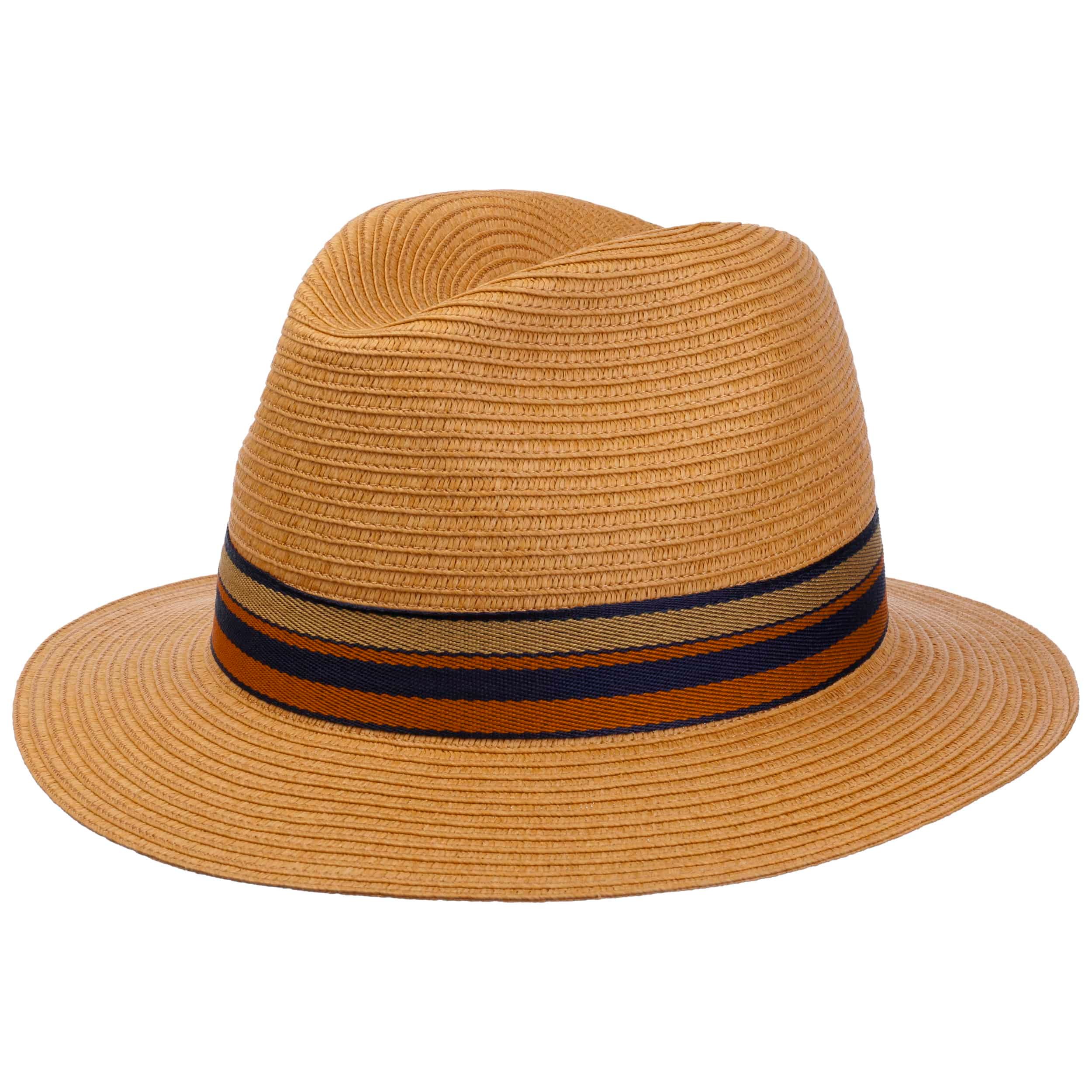 Lipodo Farmer Cappello Paglia Uomo LIPODO Made In Italy - Summer Hat Con Cordoncino Pelle Taglie M-XL Cappello Sole Paglia Naturale - 12