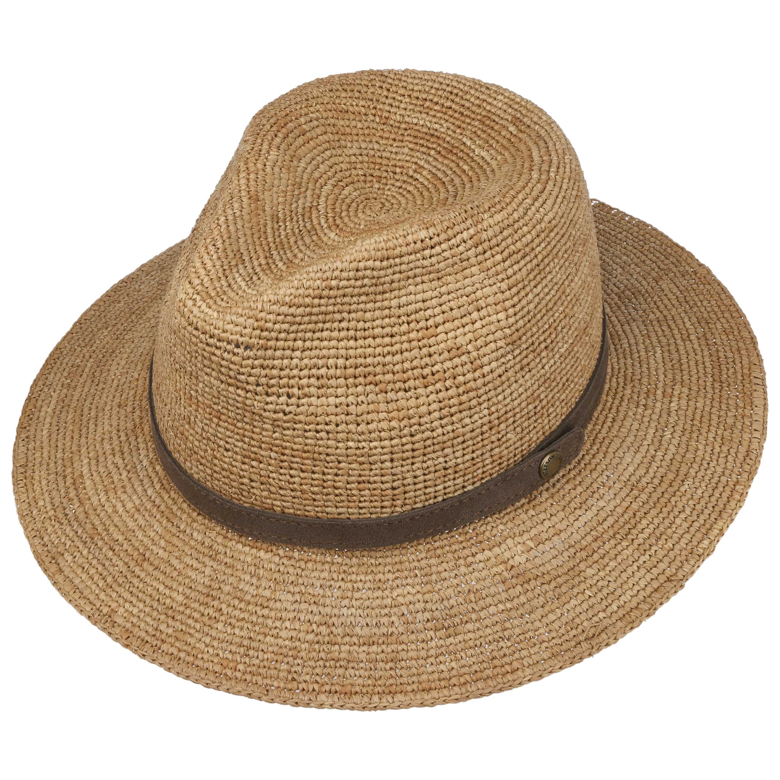 Cappello Stetson Open Road In Paglia - Western Style Unisex Per Uomo E Donna, Made In USA - Foto 7