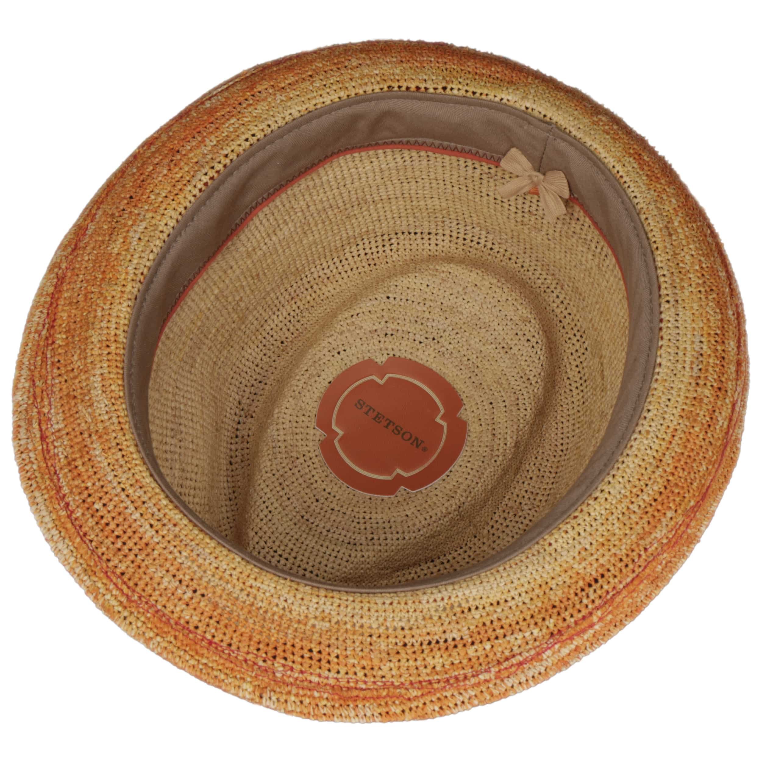 Catarzi Talamone cappello Borsalino in maglina con nastro e fiocco