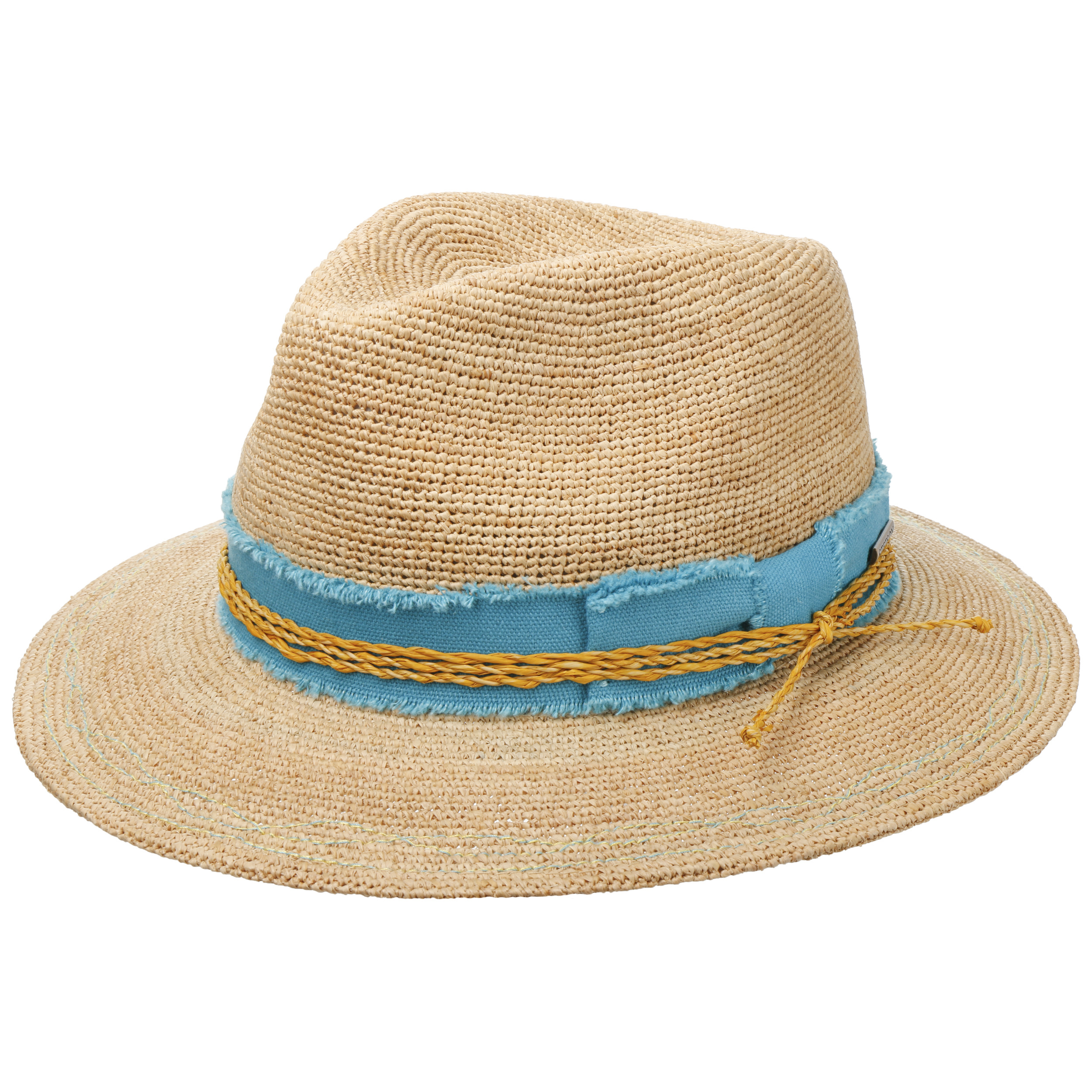 Cappello Stetson Open Road In Paglia - Western Style Unisex Per Uomo E Donna, Made In USA - Foto 10