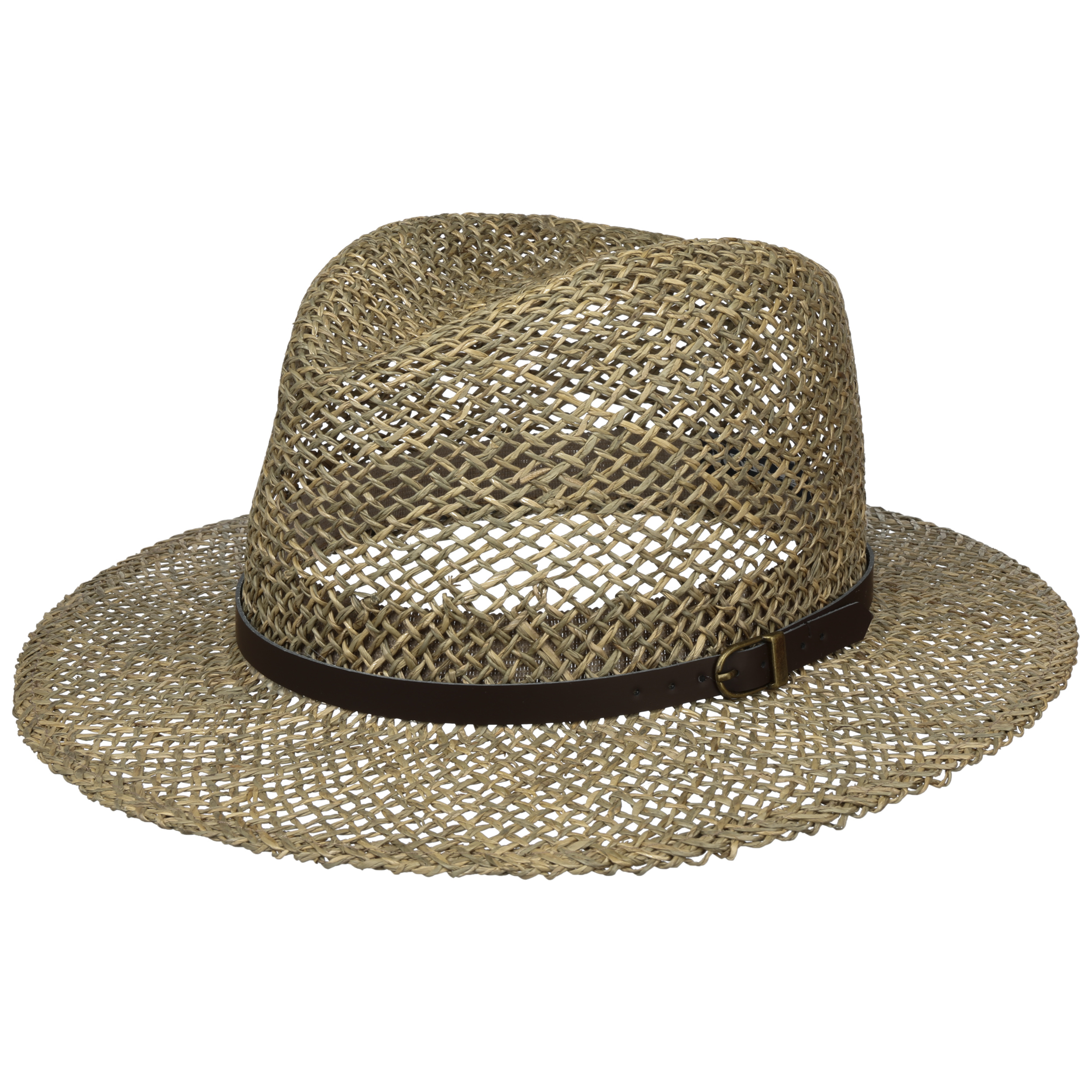 Lipodo Cappello di Paglia Janston Twotone Uomo Made in Italy Estivo Traveller da Sole Primavera/Estate 
