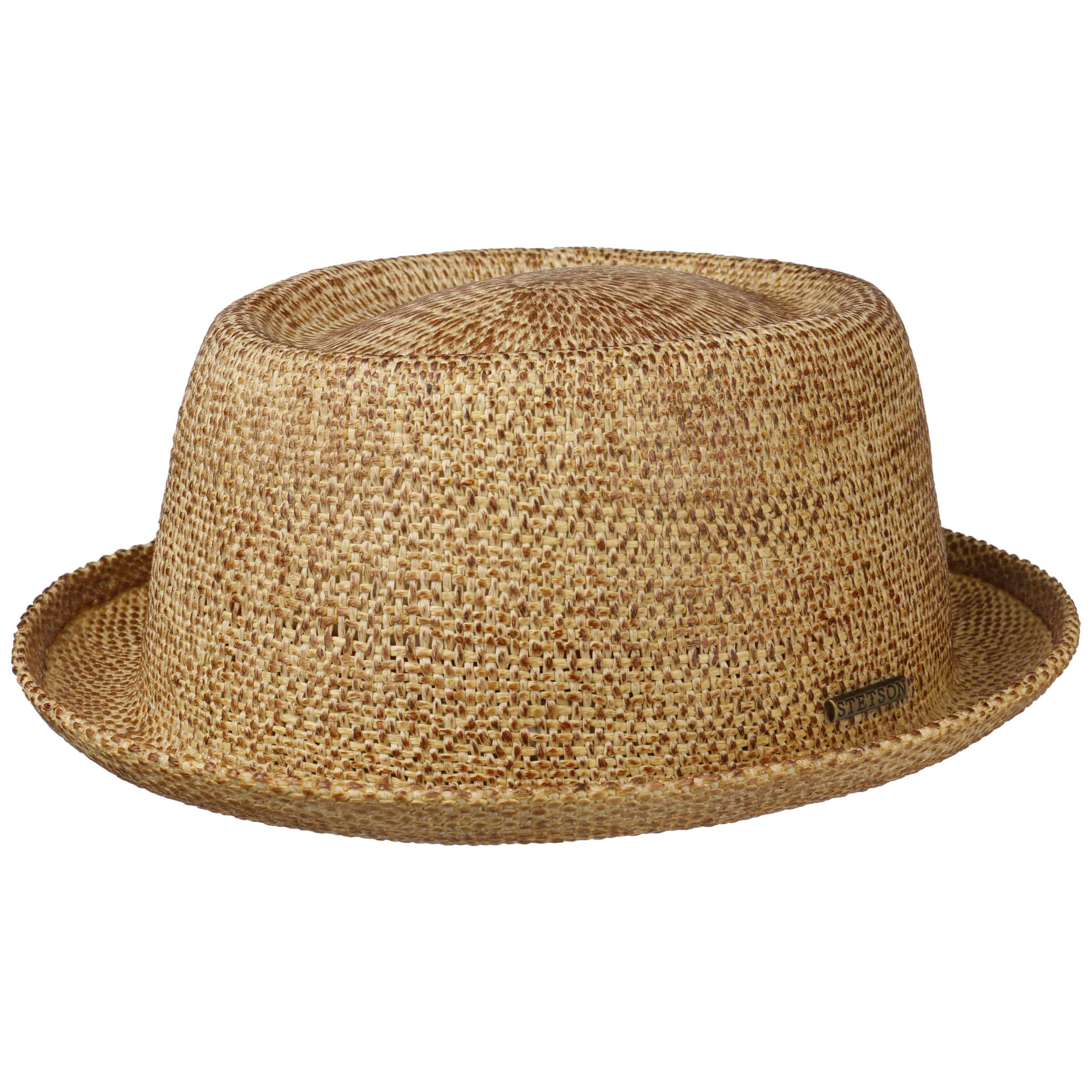 Stetson Cappello Di Paglia Pork Pie - Uomo/Donna, Protezione UV 40+, Estivo Con Nastro Grosgrain - Foto 9