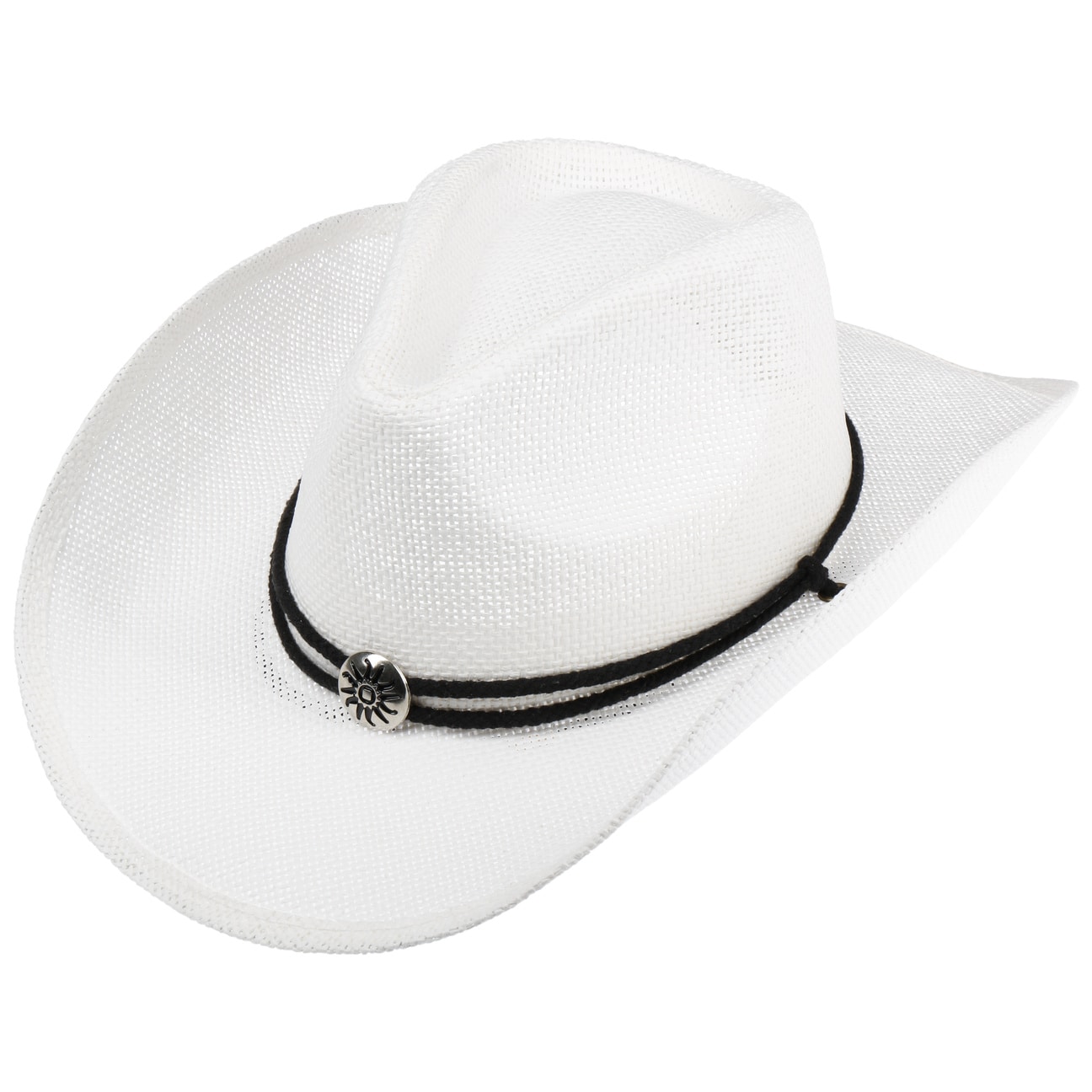 Cappello Di Paglia Edcouch Western Toyo By Stetson --> Cappelli