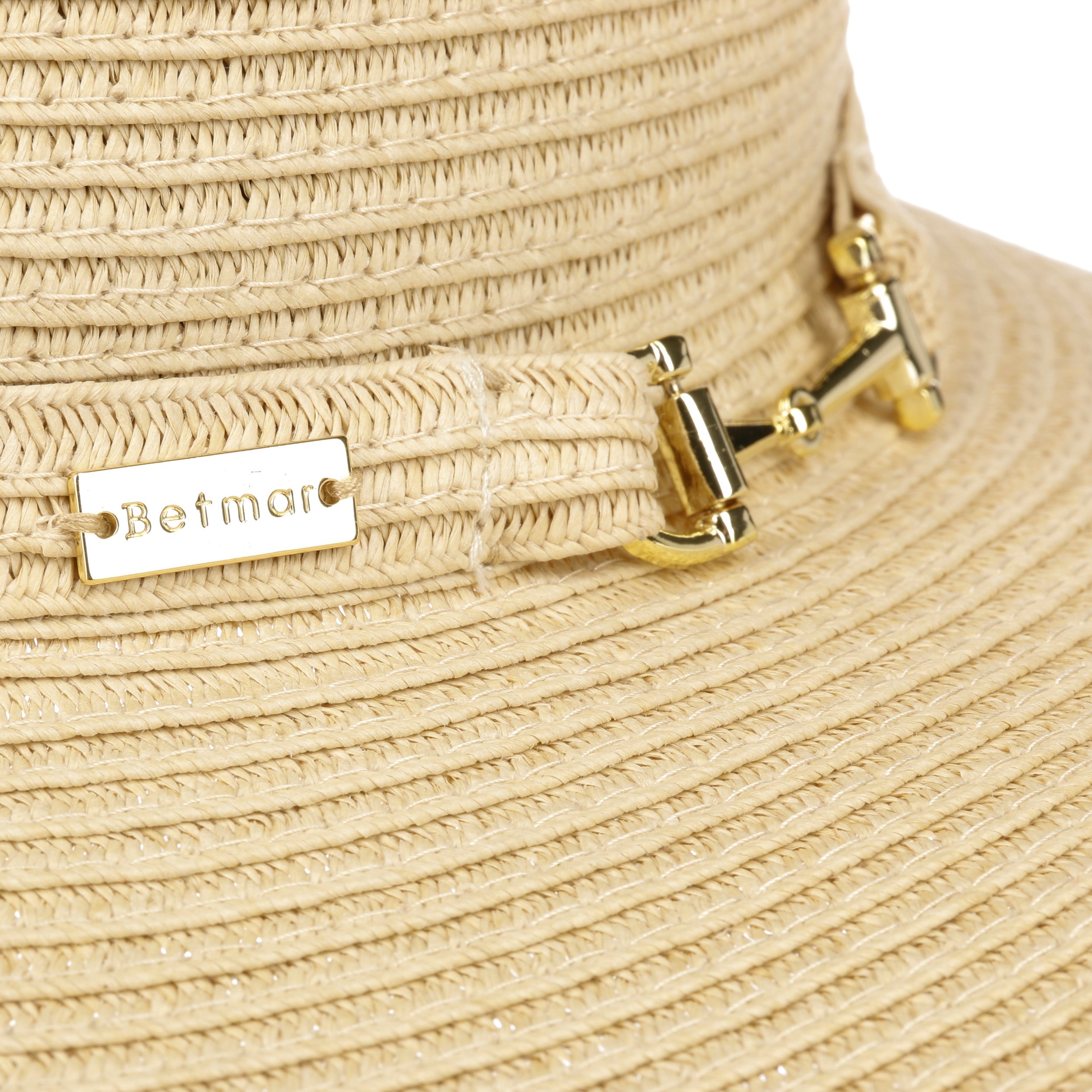 Betmar Gossamer Cappello Da Sole Donna A Tesa Larga, Protezione UPF50+, Ripiegabile, Con Fascia Regolabile, Colori Vivaci - 2
