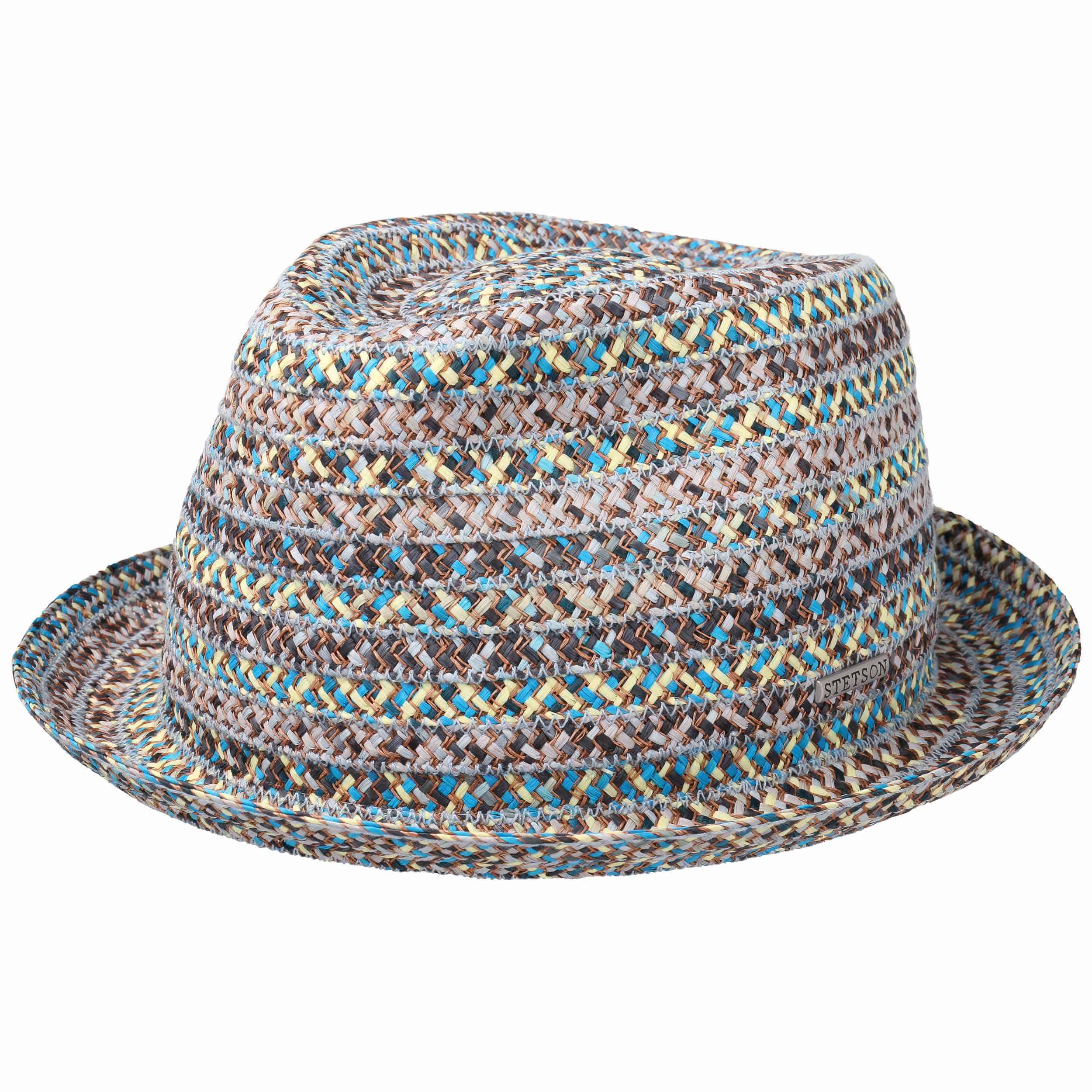 Cappello Pelle Cotone Coppola Stetson Madison In Pelle Stile