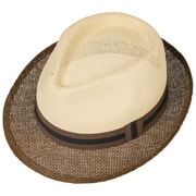 Cappello Trilby In Pelle Imitata Uomo - Tendenza, Falda 5cm, Altezza 11.5cm - Foto 3
