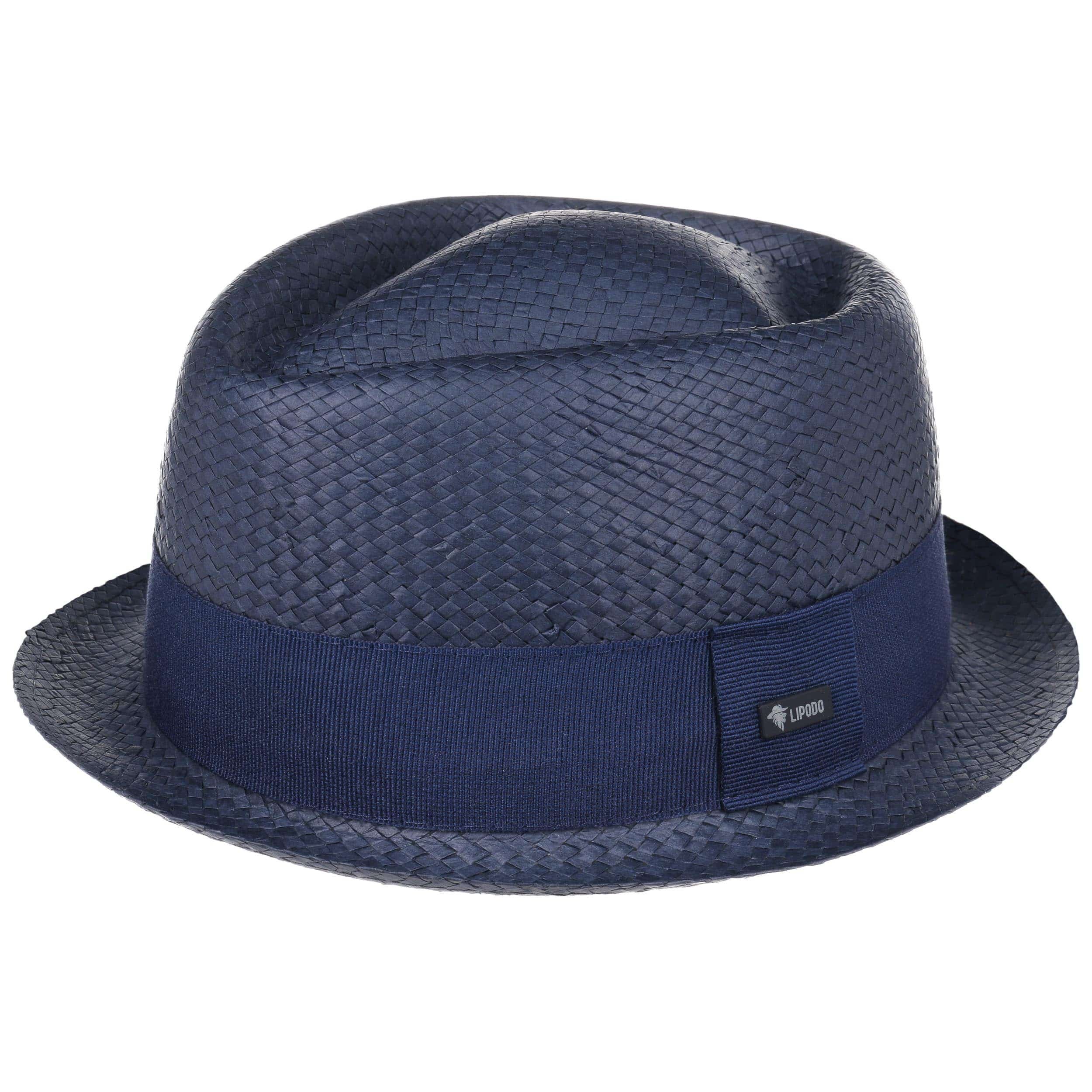 Cappello di Paglia Uni Colour Pork Pie by Lipodo - 19,95 €