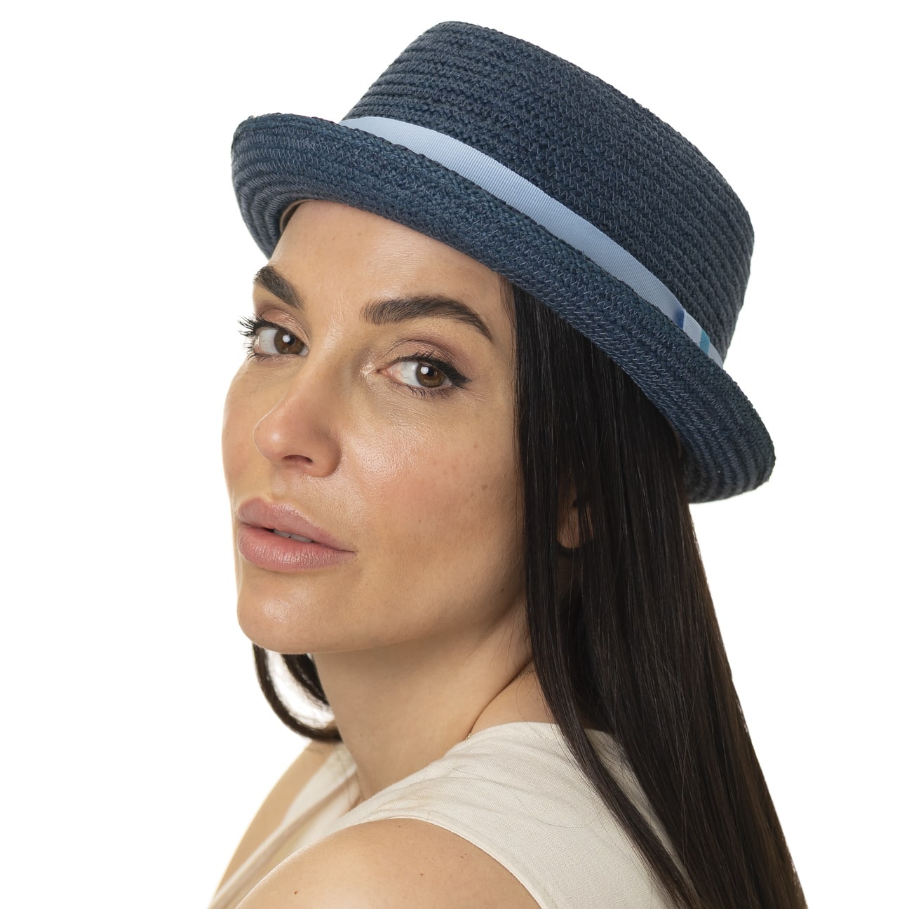 Concept One Corona-Cappello Da Bagnino In Paglia Logo Extra Foderato A Tesa Larga Sole, Taglia Unica Uomo - Foto 9