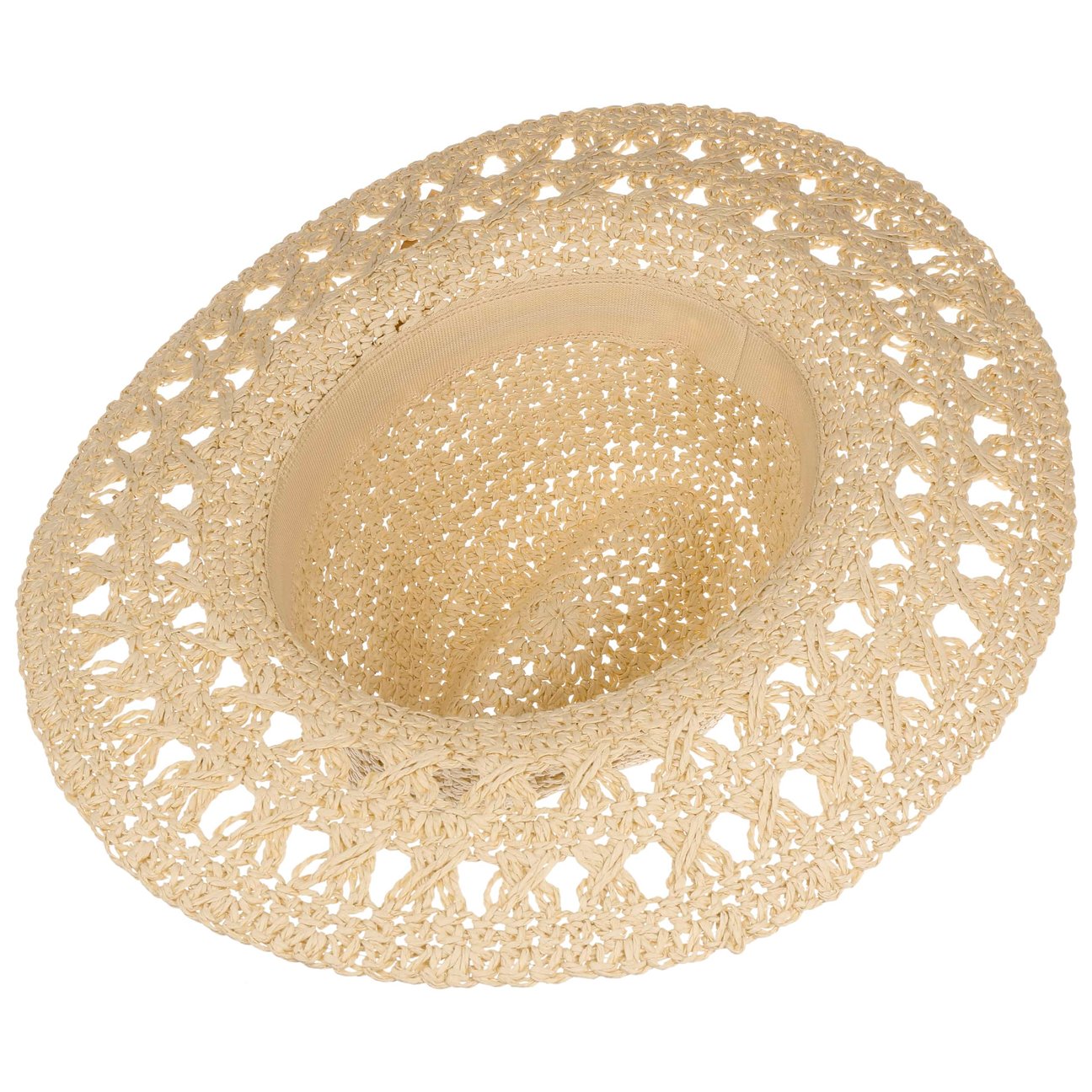 Cappello Fedora Uomo In Lana Grigia, Tesa Corta, Stile Vintage Jazz E Panama, Taglia Unica 58 Cm