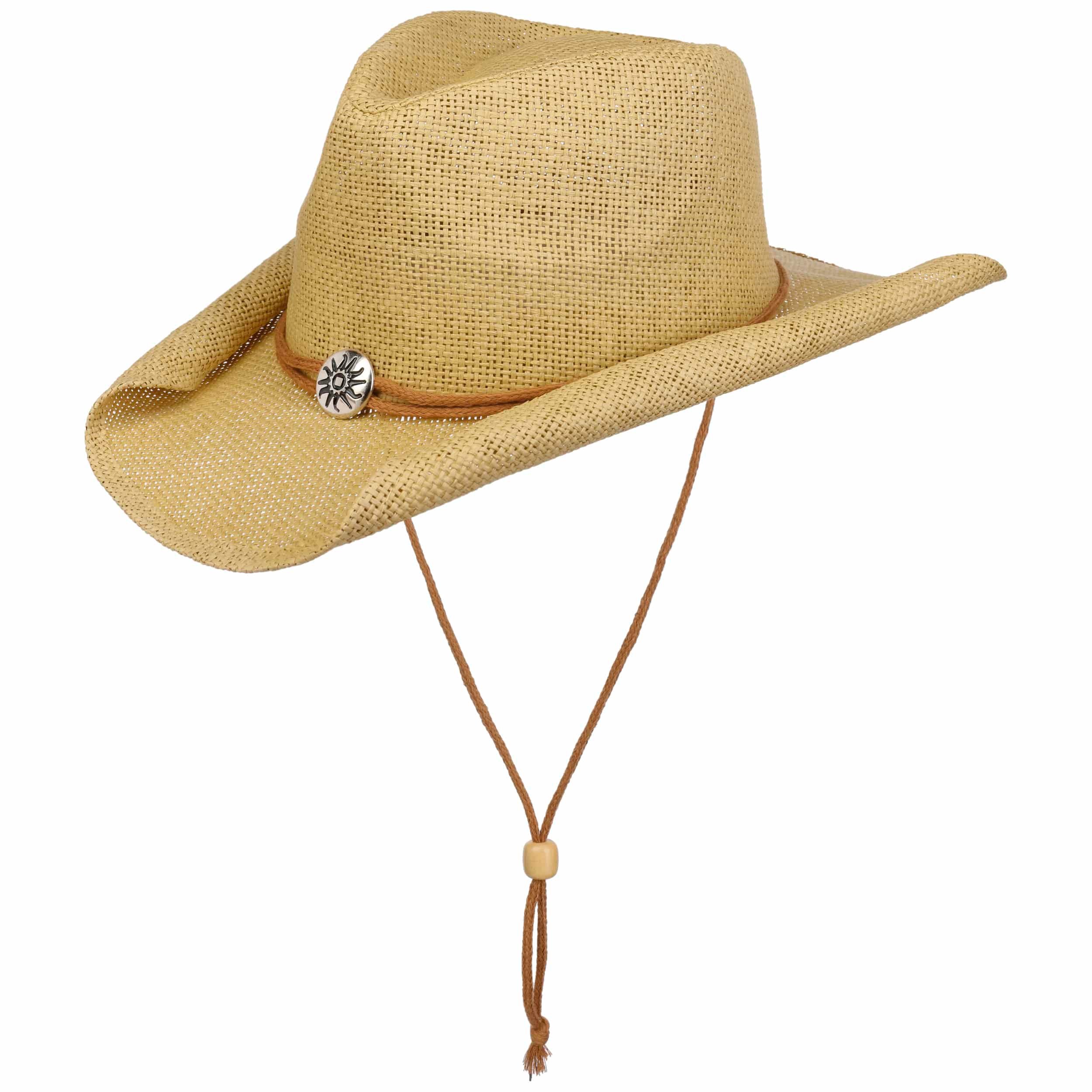 Cappello Di Paglia Da Donna Con Protezione UV - Pieghevole, Tesa Larga, Per Spiaggia E Estate - Bianco, Taglia Regolabile 56-58 Cm