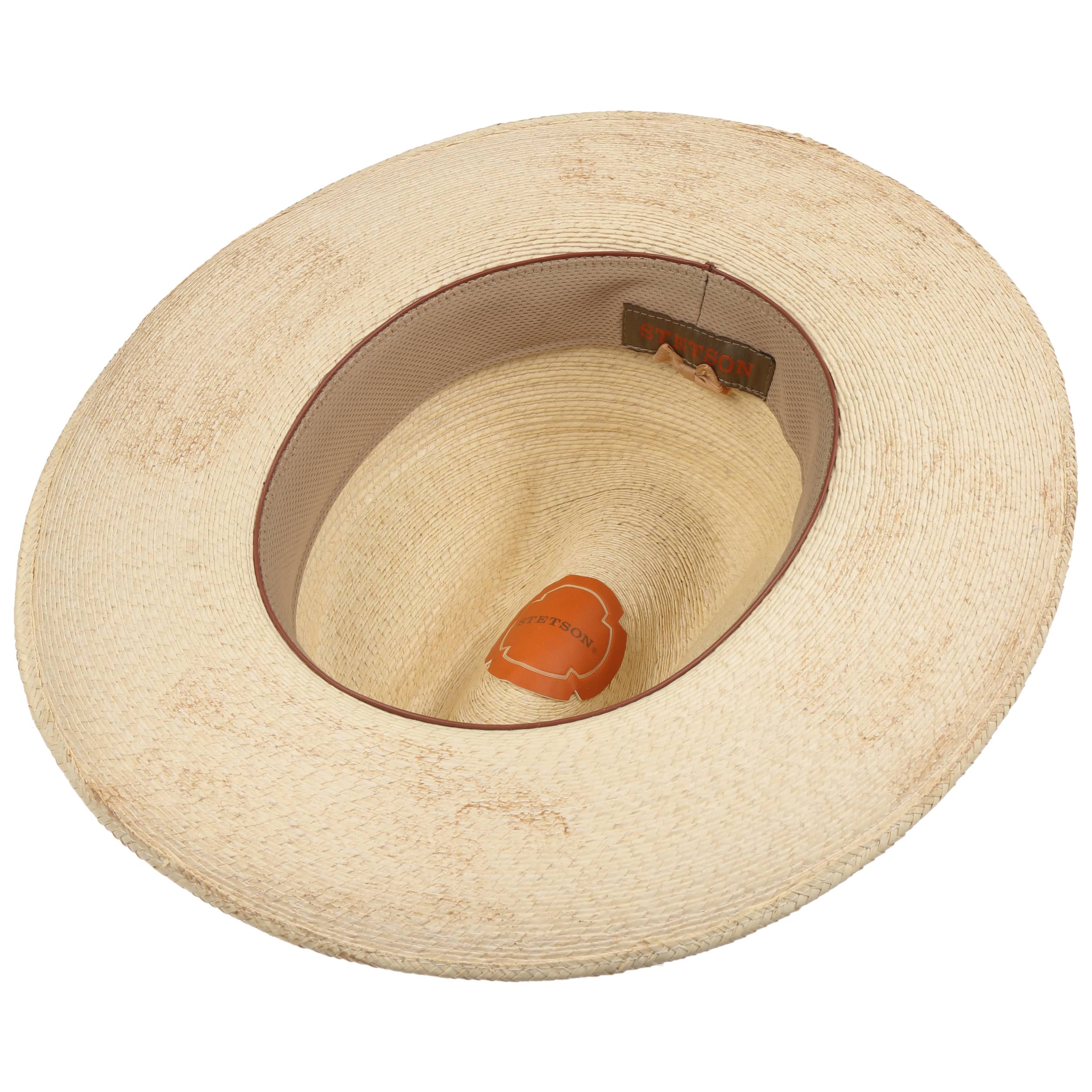 Cappello Stetson Open Road In Paglia - Western Style Unisex Per Uomo E Donna, Made In USA - Foto 4