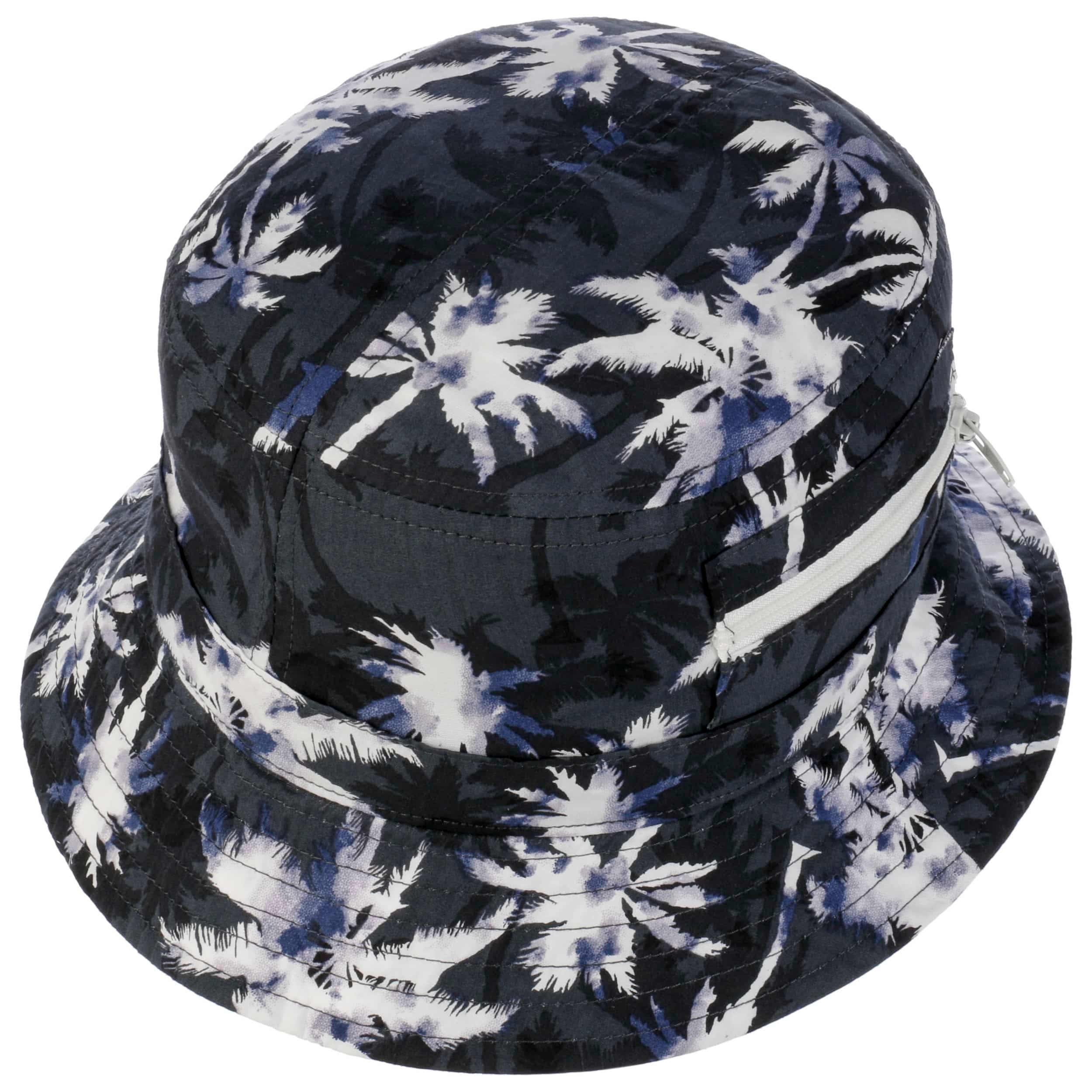 LIPODO Drento Palms Bucket cappello in tessuto cappello da pescatore