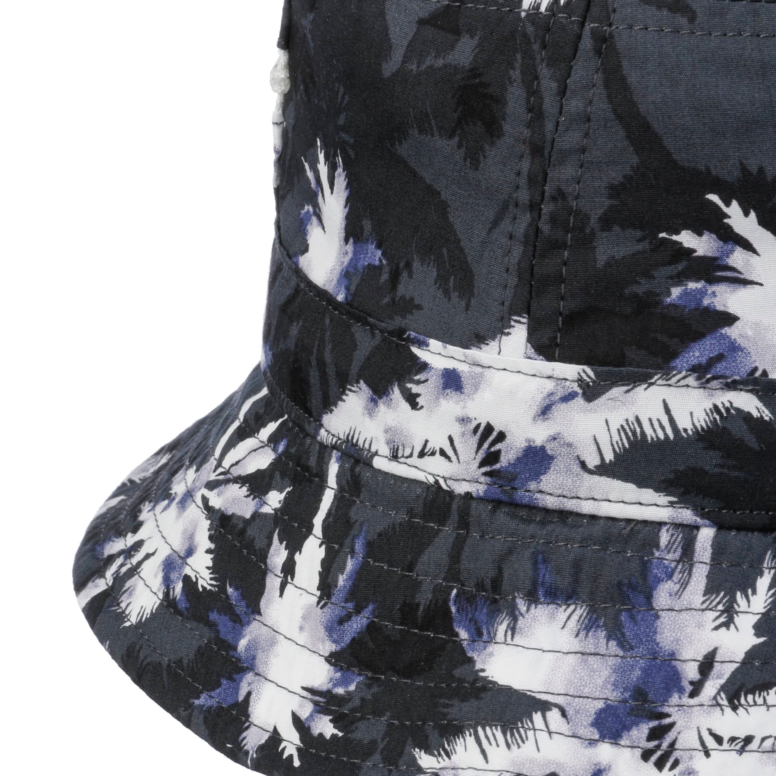 Cappello A Secchiello LIPODO Drento Palms – Unisex In Cotone, Falda 7 Cm, Con Zip Laterale, Ideale Per Spiaggia E Primavera/Estate - 3