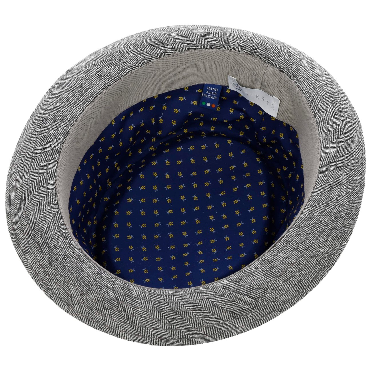 Cappello Porkpie In Lana DASMARCA - Tesa Da 3 Cm, Feltro Morbido, Taglie S A XL, Progettato A Londra