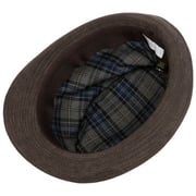 Cappello Trilby LIERYS In Tessuto - Cappello Estivo Unisex Per Spiaggia E Sole, Motivo Screziato